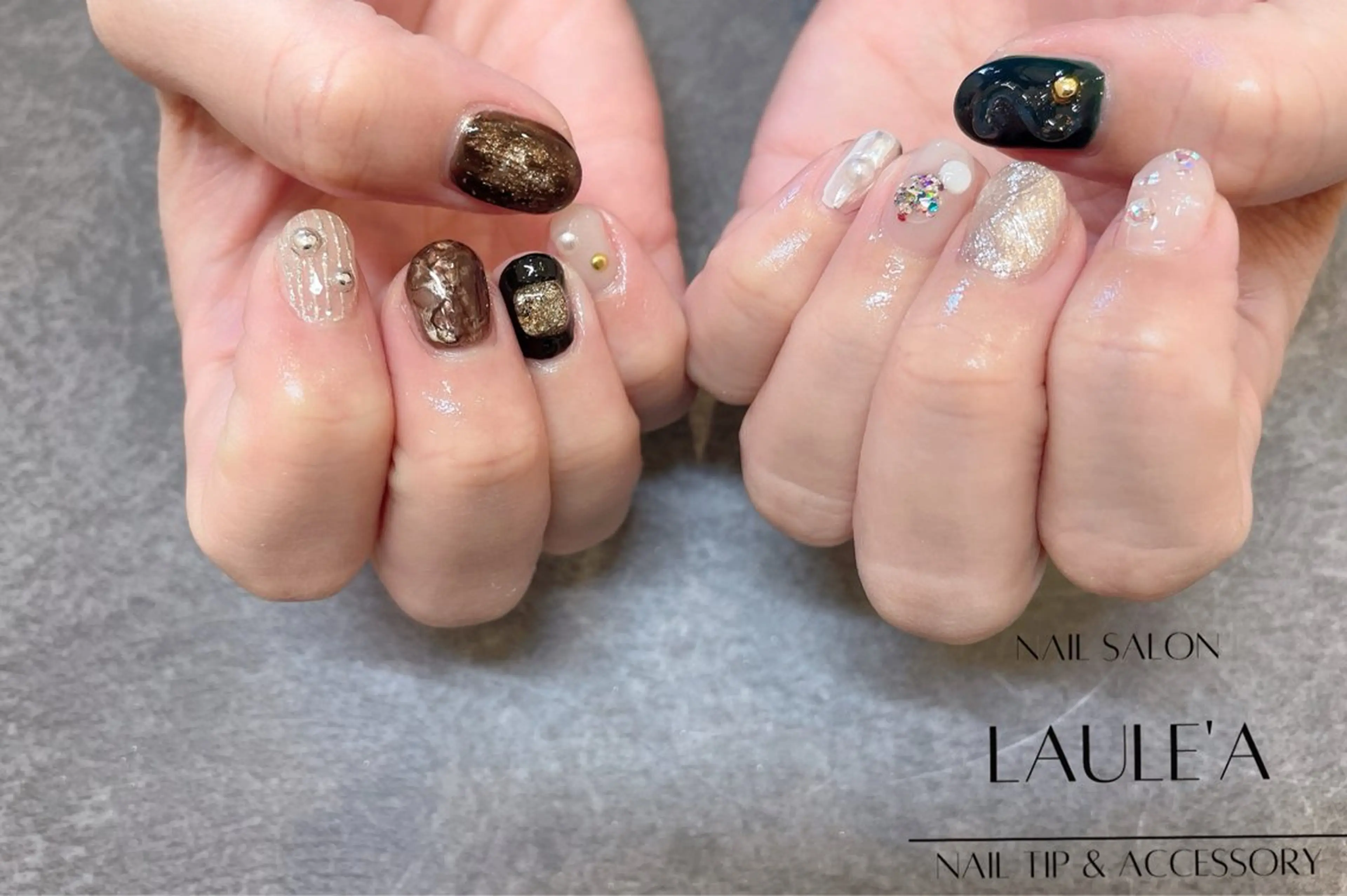 ネイル ハンドネイル nailsalon Laule'aのネイルデザイン