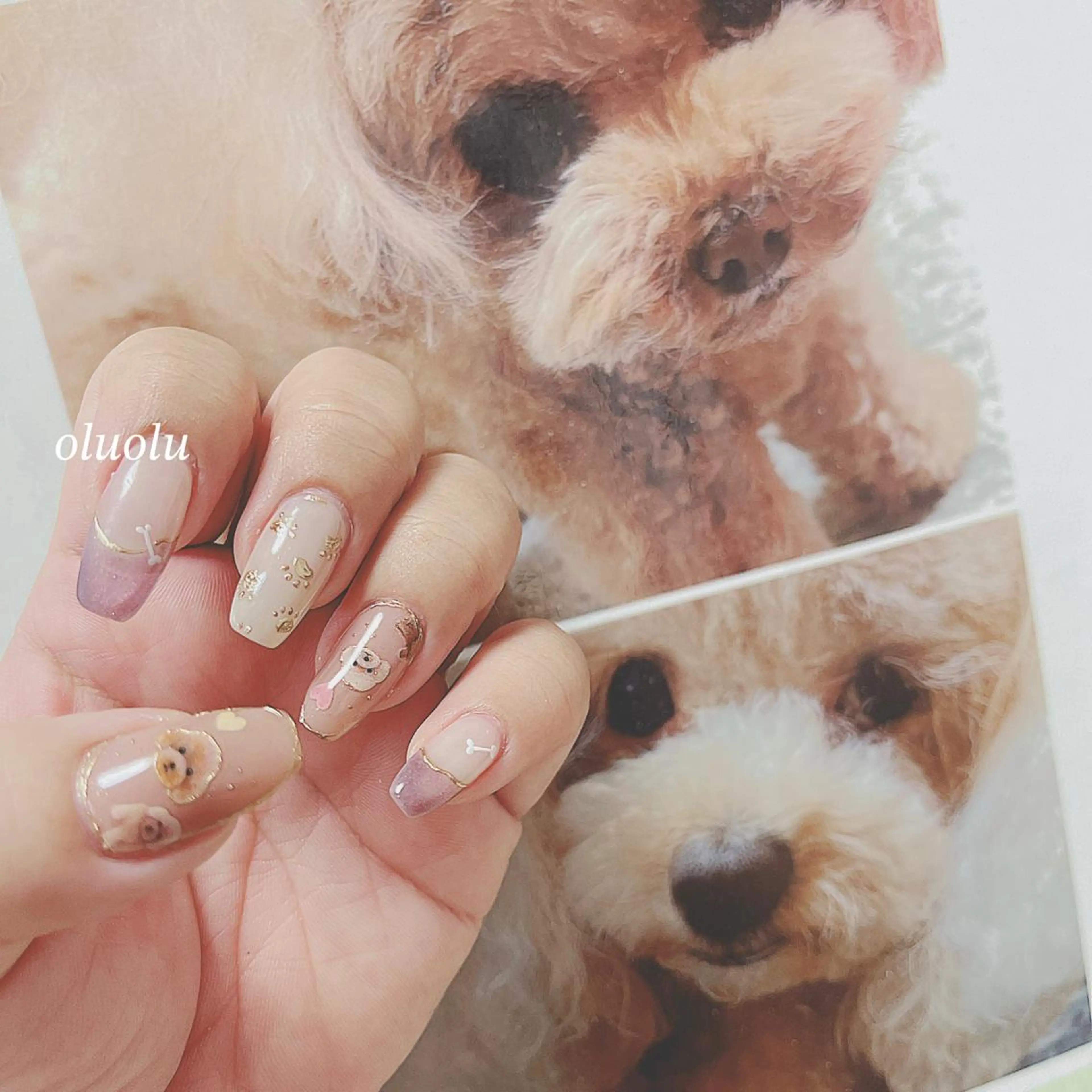 ネイル アートネイル フットネイル マグネットネイル ミラーネイル ハンドネイル 大村 紬華のネイルデザイン