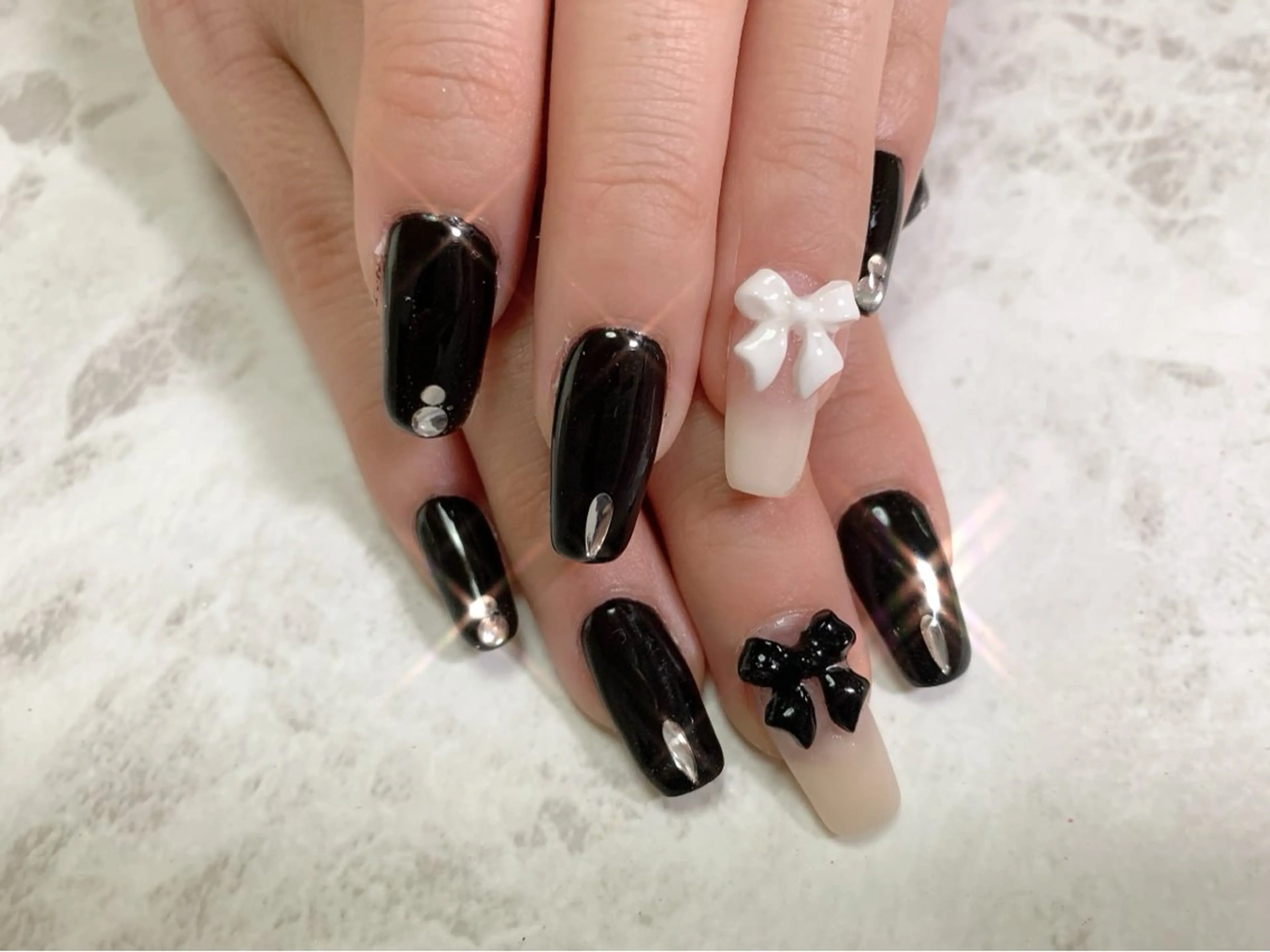 ネイル an sucre baseのネイルデザイン