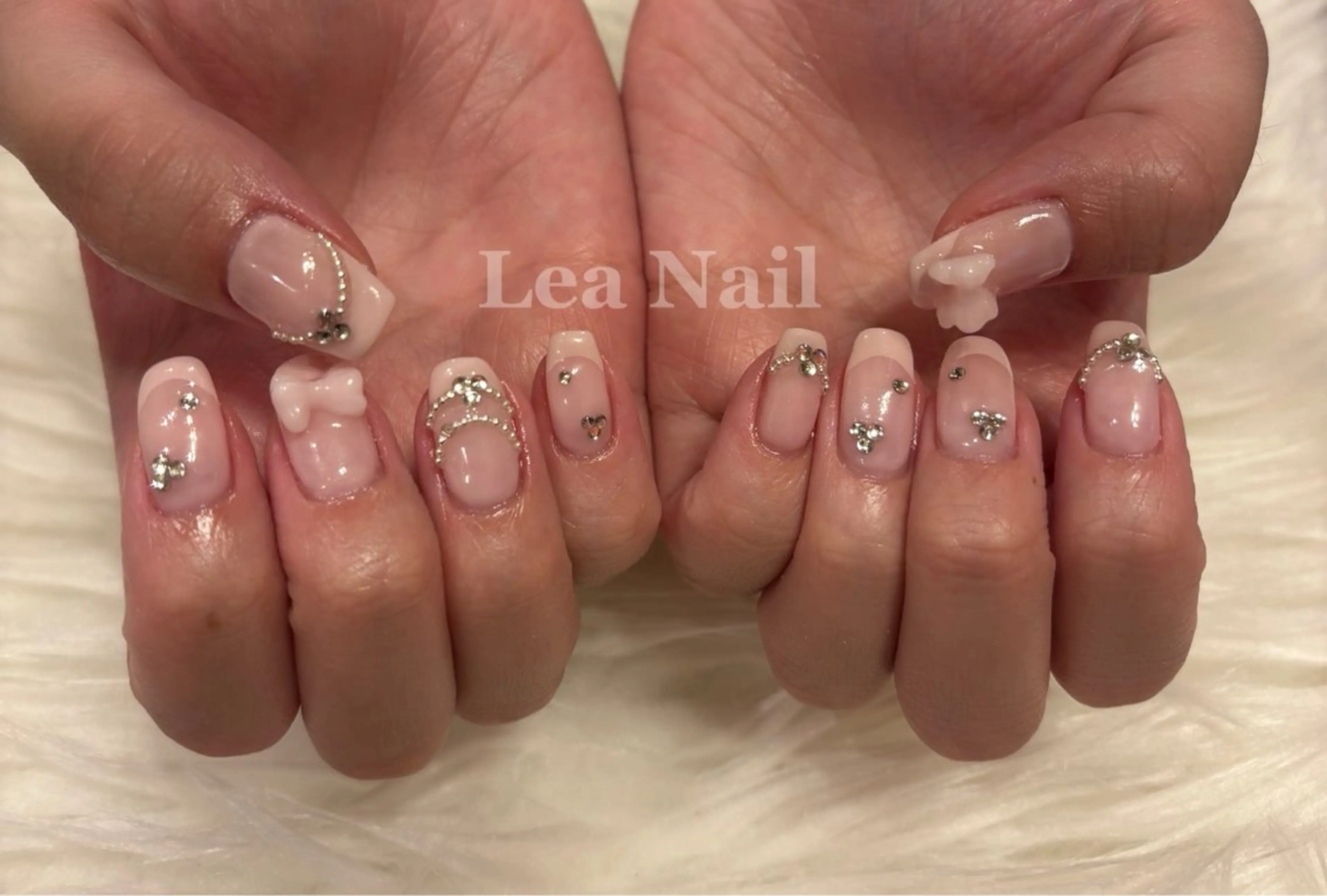 ネイル ピンク Lea Nailのネイルデザイン