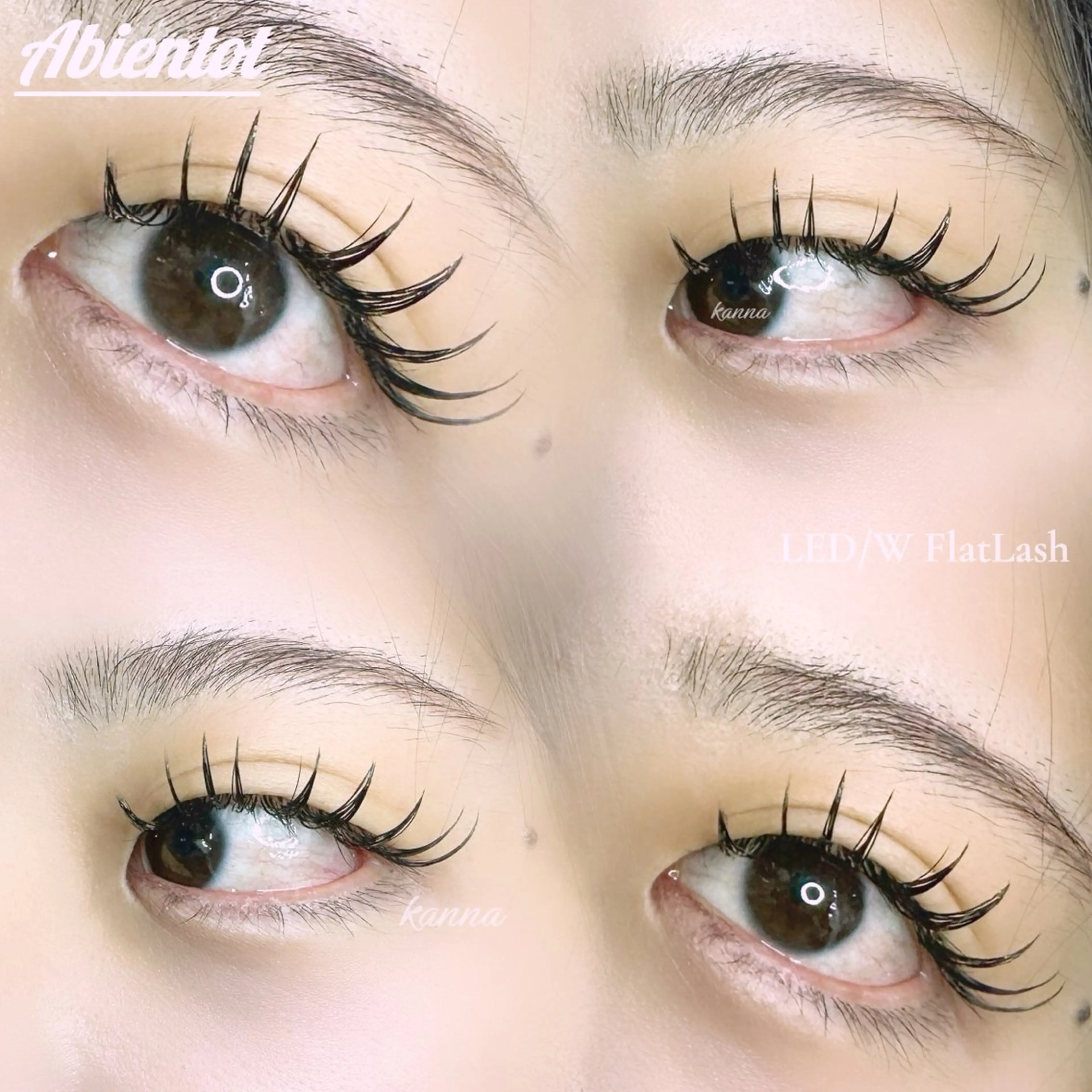 マツエク・マツパ Abientot Kannaのマツエク・マツパデザイン