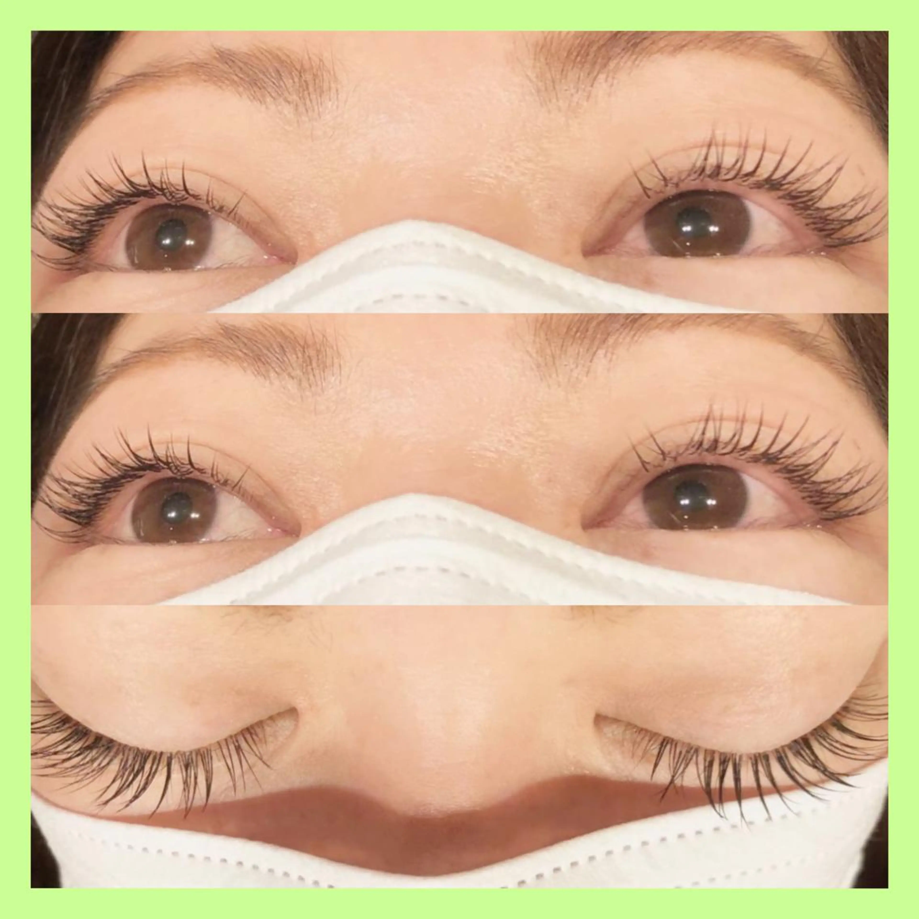 マツエク・マツパ ブリーチ・ツヤ髪特化 レイヤー🥝ルナのヘアスタイル