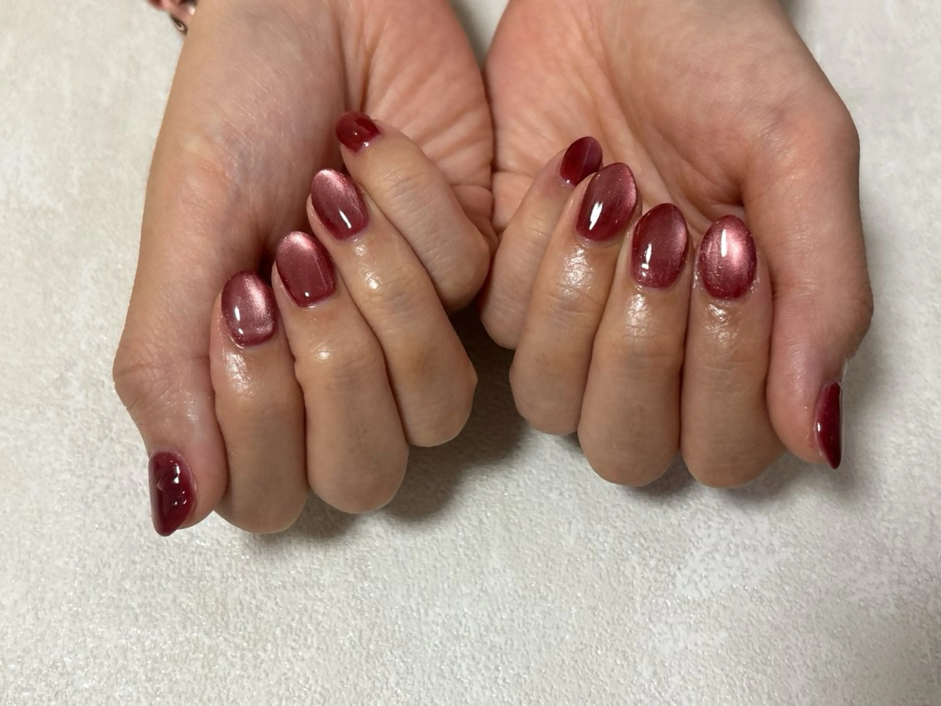 ネイル オーロラネイル フットネイル フレンチネイル ジェルネイル 氷ネイル・うるうるネイル ハンドネイル Mogu nail 二子玉川のネイルデザイン