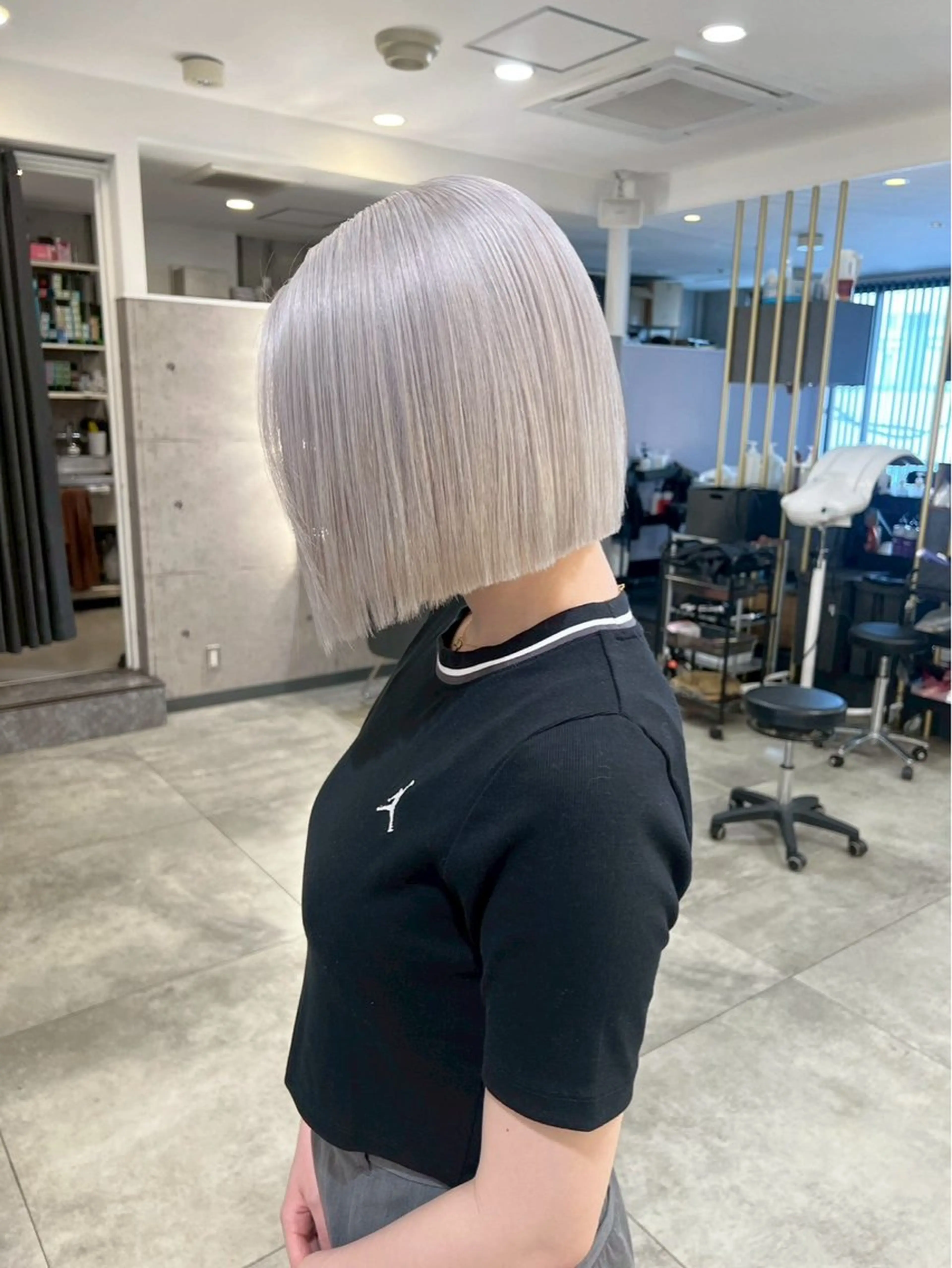 ショート 髪質改善 Noe心斎橋店のヘアスタイル