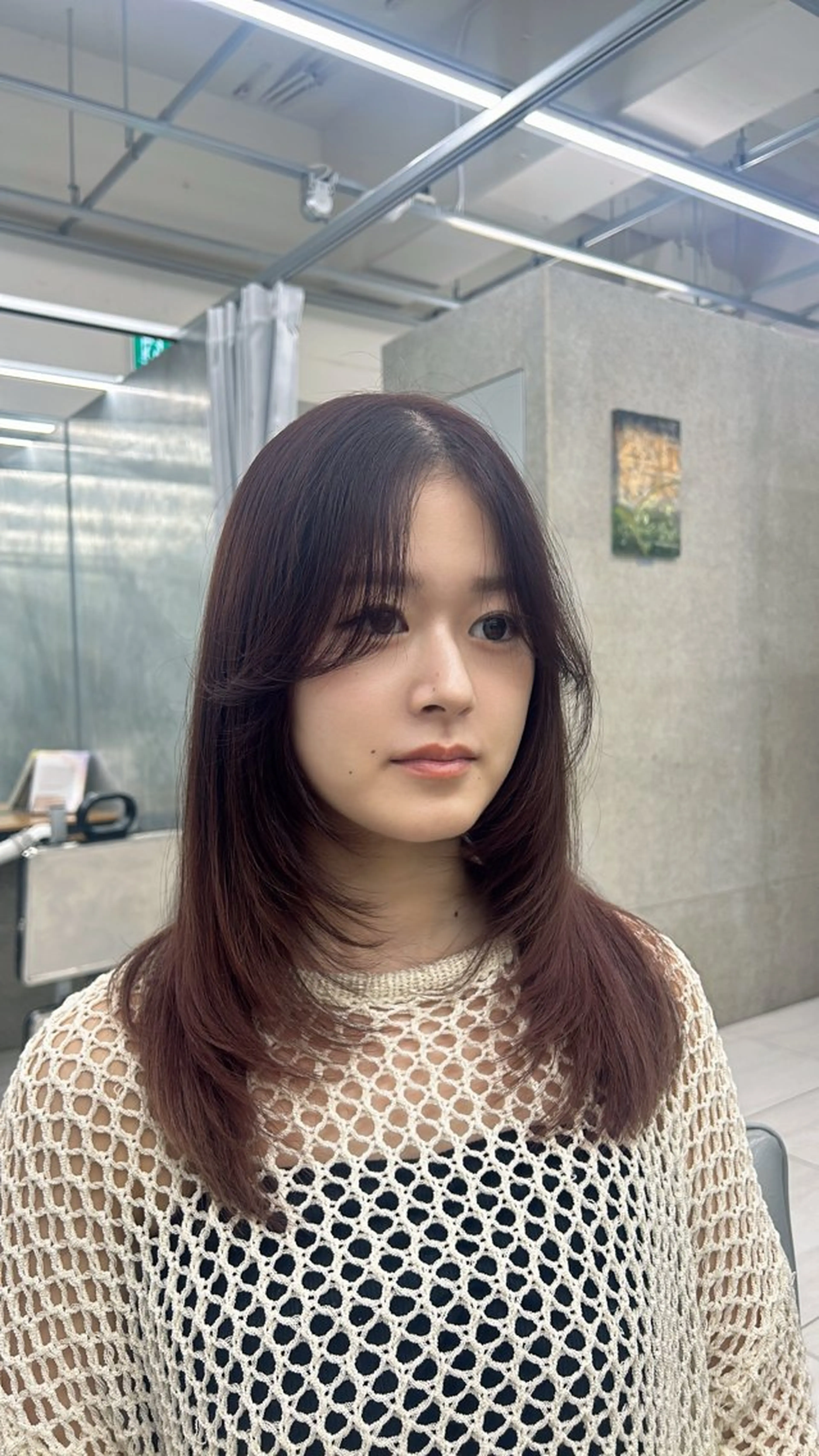 セミロング カラー BASSA池袋 Rera/レイヤーのヘアスタイル