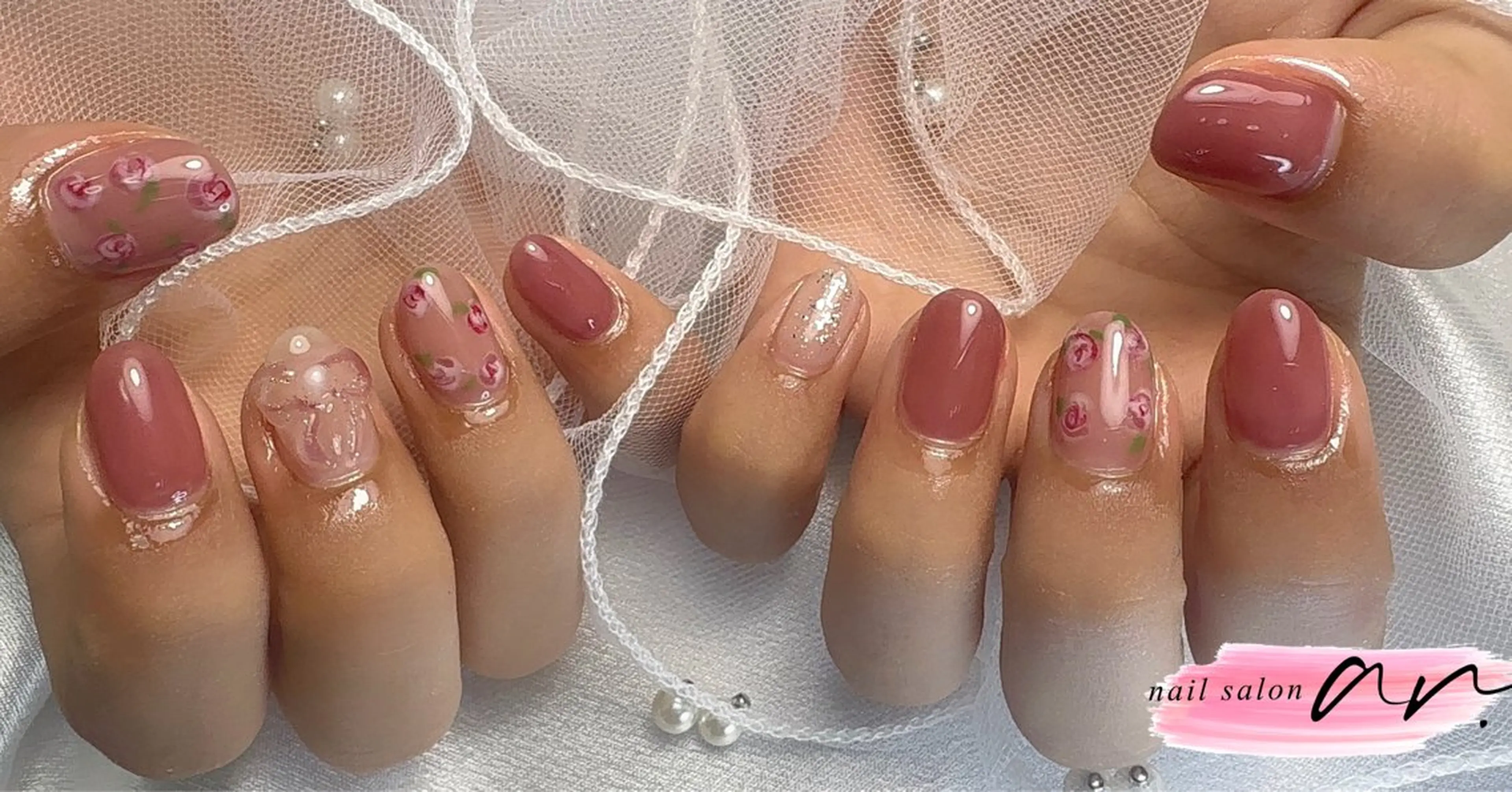 ネイル 持ち込み nailsalon ar.のネイルデザイン