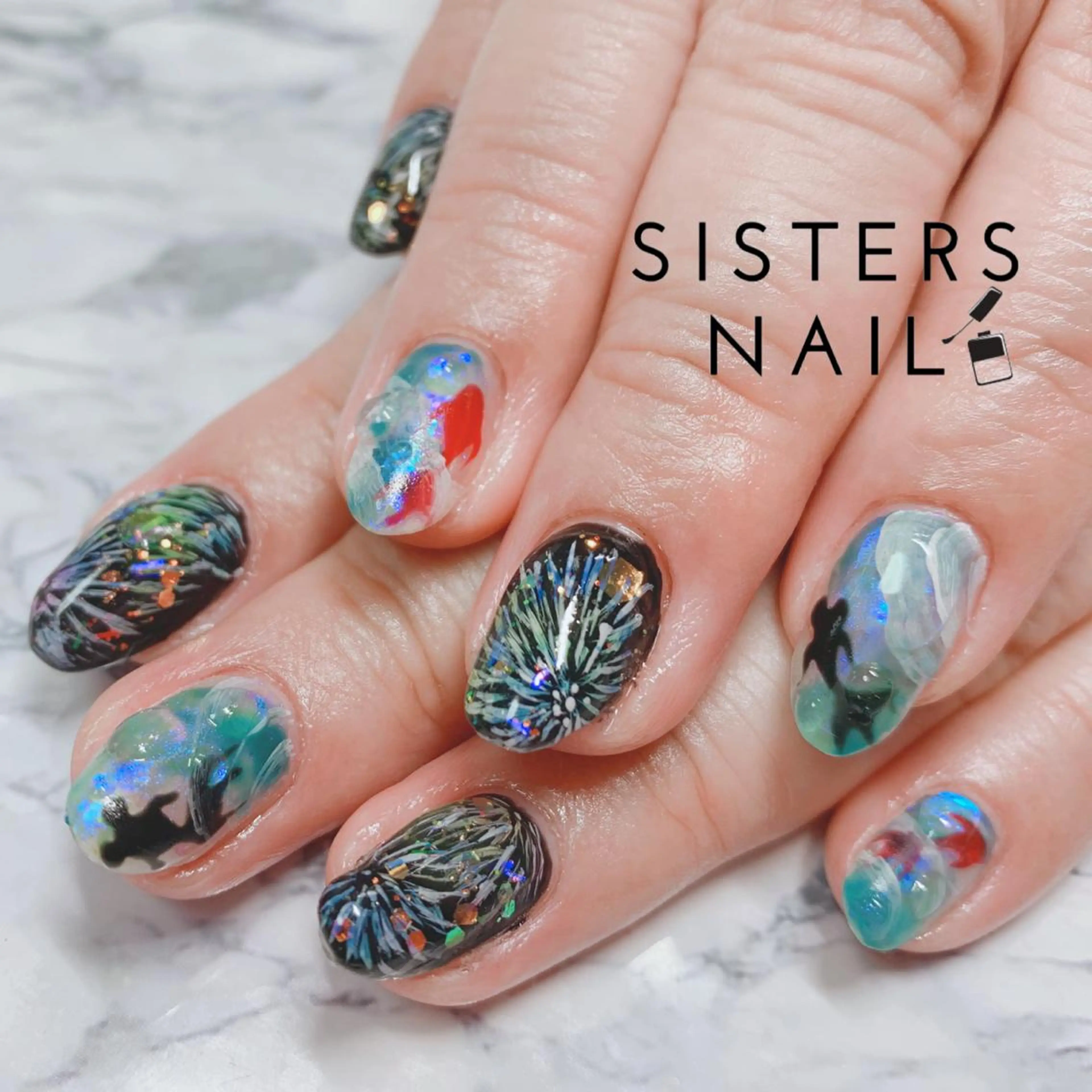 ネイル sisters nail.fのネイルデザイン