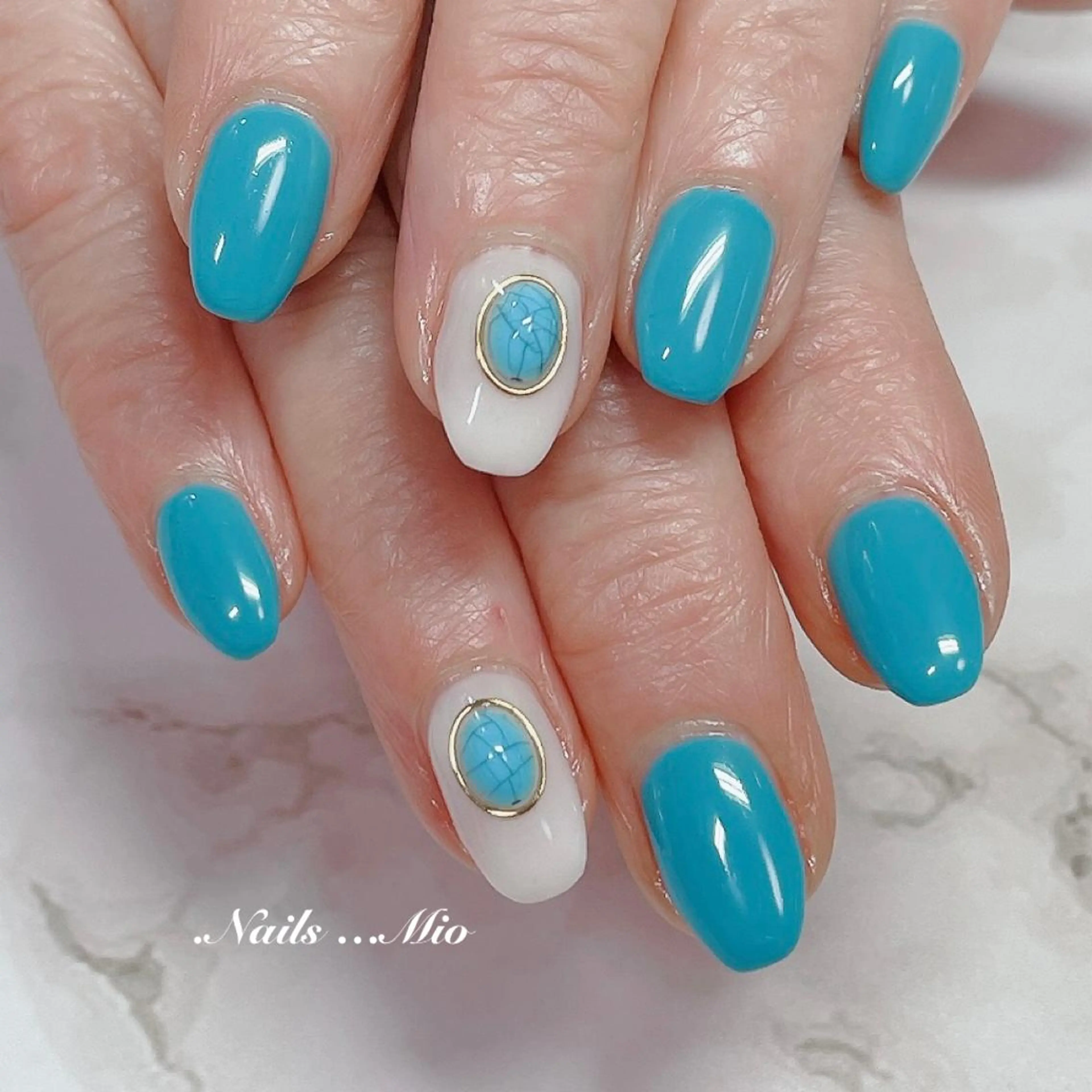 ネイル アートネイル ジェルネイル ワンカラーネイル .Nails Mio 赤羽西ネイルサロンのネイルデザイン