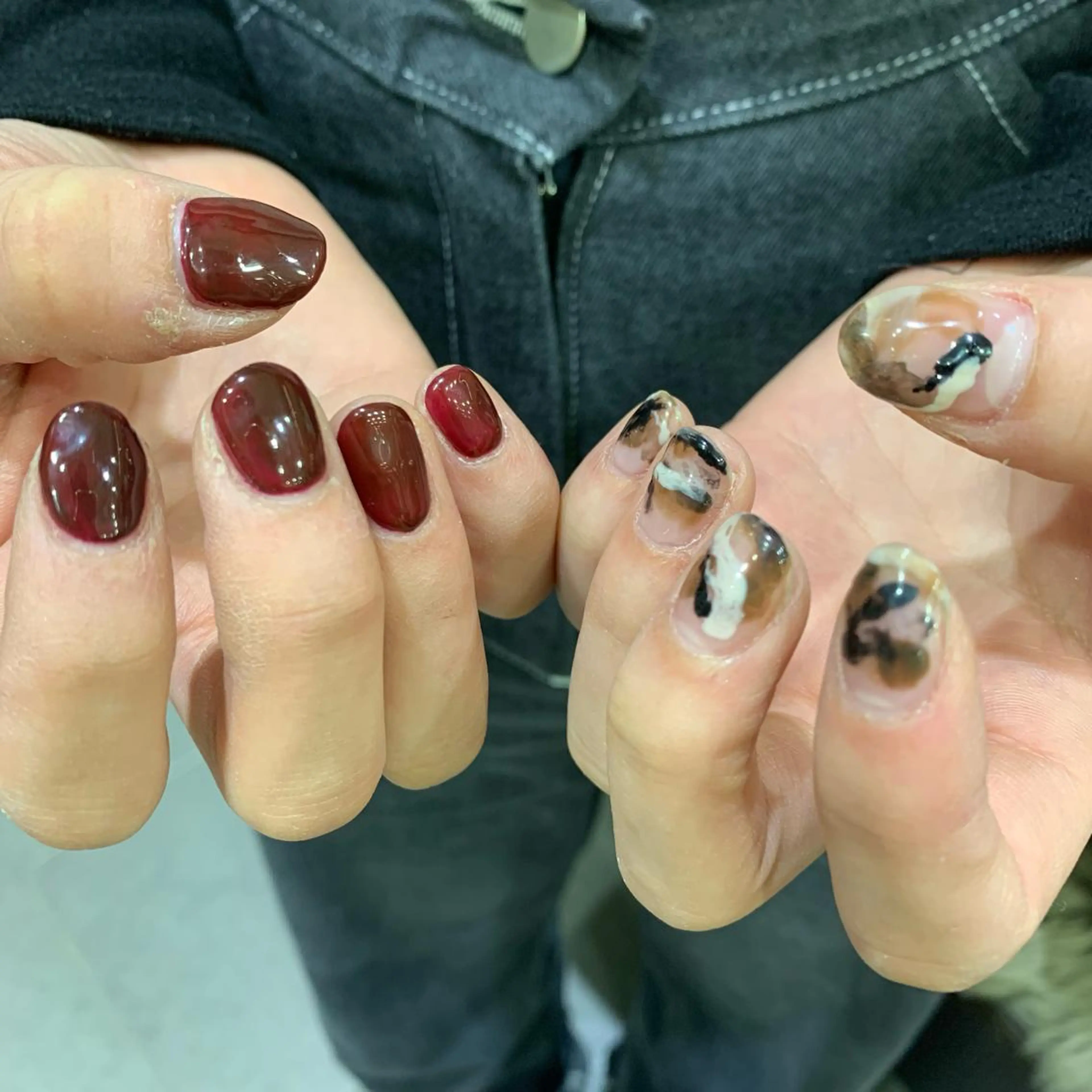 ネイル 似合わせレイヤーカ ット　ʚɞ riiのヘアスタイル