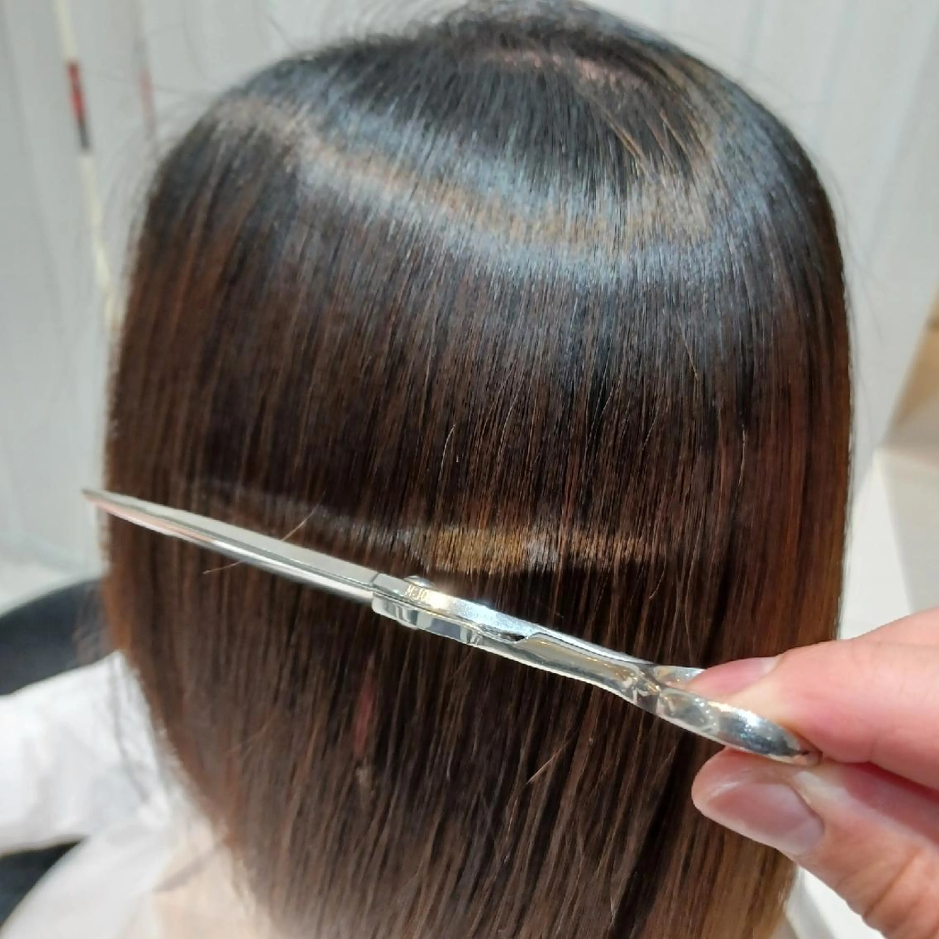 ミディアム 縮毛矯正 トリートメント AHL creation所属・美髪矯正師☆ 牛田のヘアスタイル