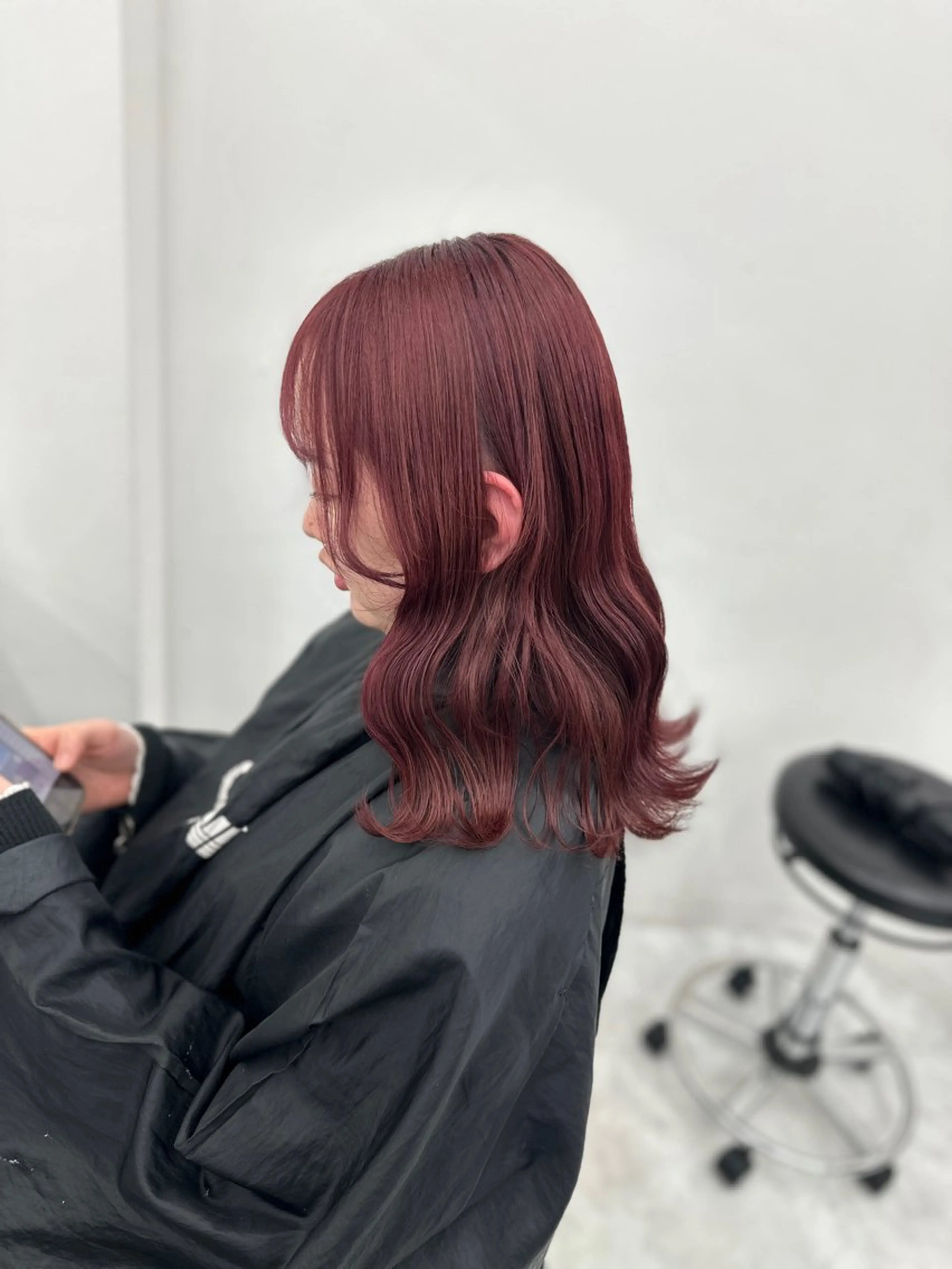 ロング カラー パーマ ヘアアレンジ メンズ キッズ ♥️韓国ヘア レイヤー♥️ゆりのヘアスタイル