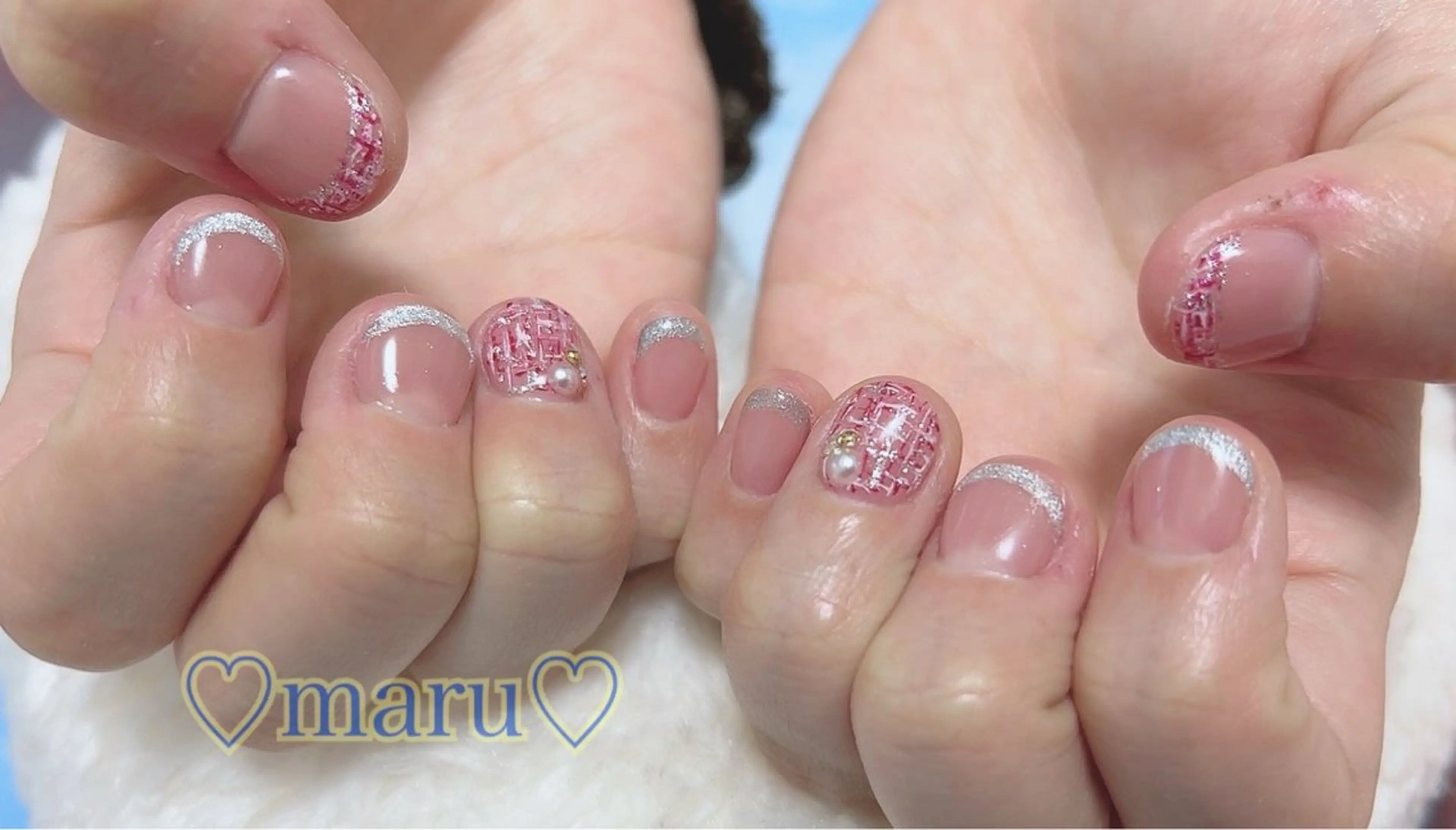 ネイル ハンドネイル フットネイル まるみ ♡のネイルデザイン