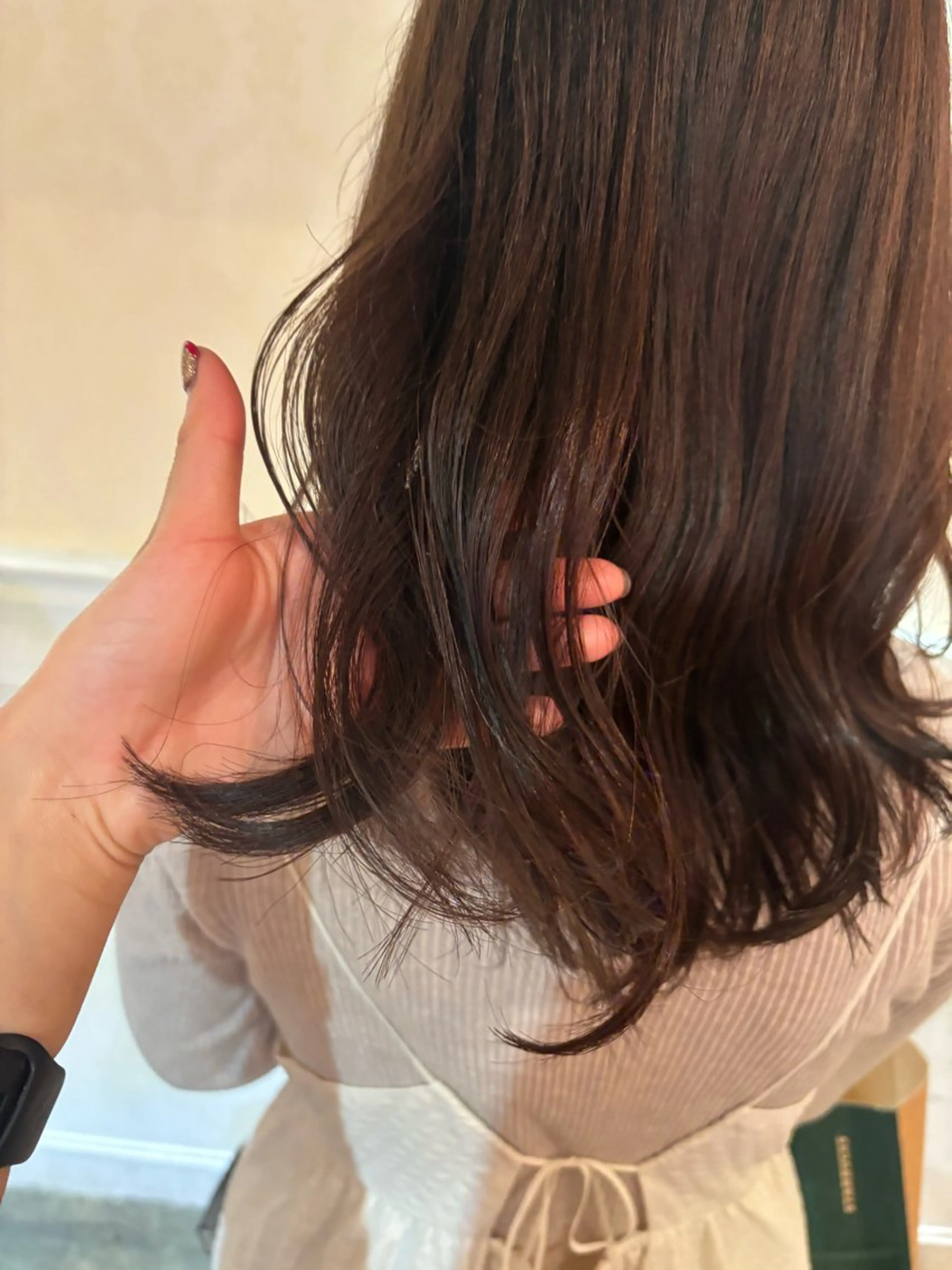 カラー 髪質改善カラー ベージュ🤎YUMEのヘアスタイル