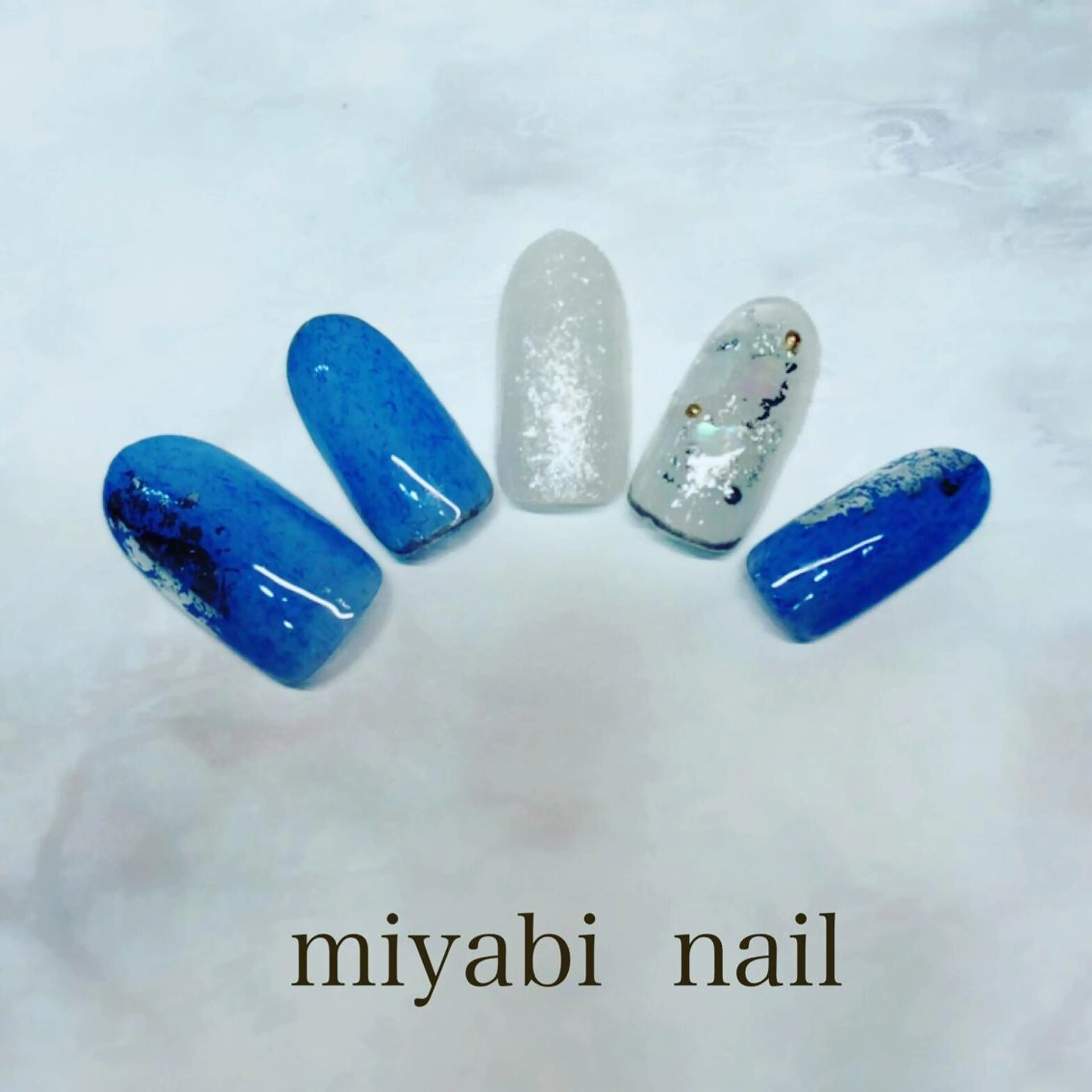 ネイル miyabi nail 桂川駅近くのネイルデザイン