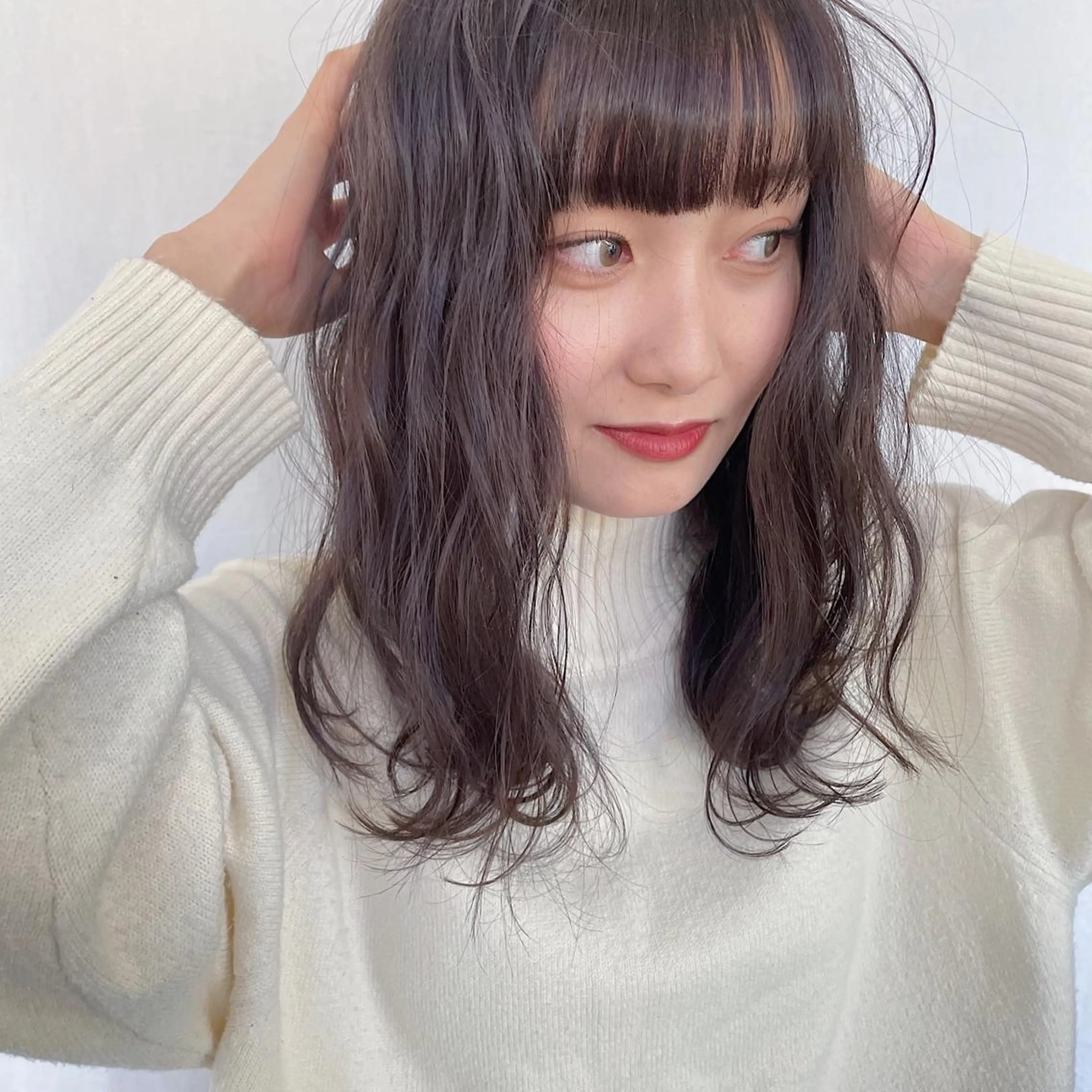 ミディアム Kouta/似合わせ /パーマ/カラーのヘアスタイル