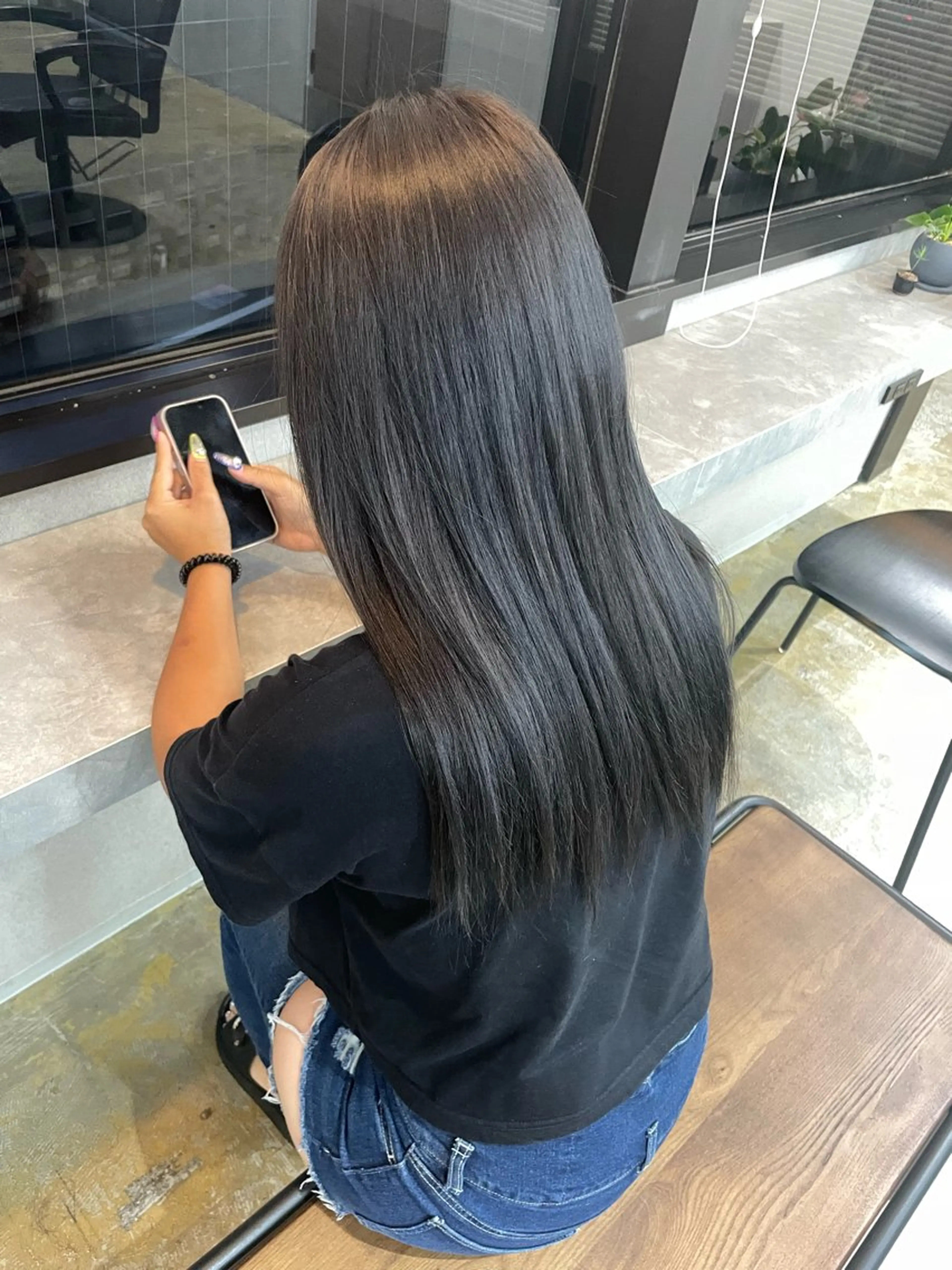 ロング カラー ヘアカラー ブレンバイドット所属・ニュアンスカラー/ 🫧レミ(坊主)のヘアスタイル