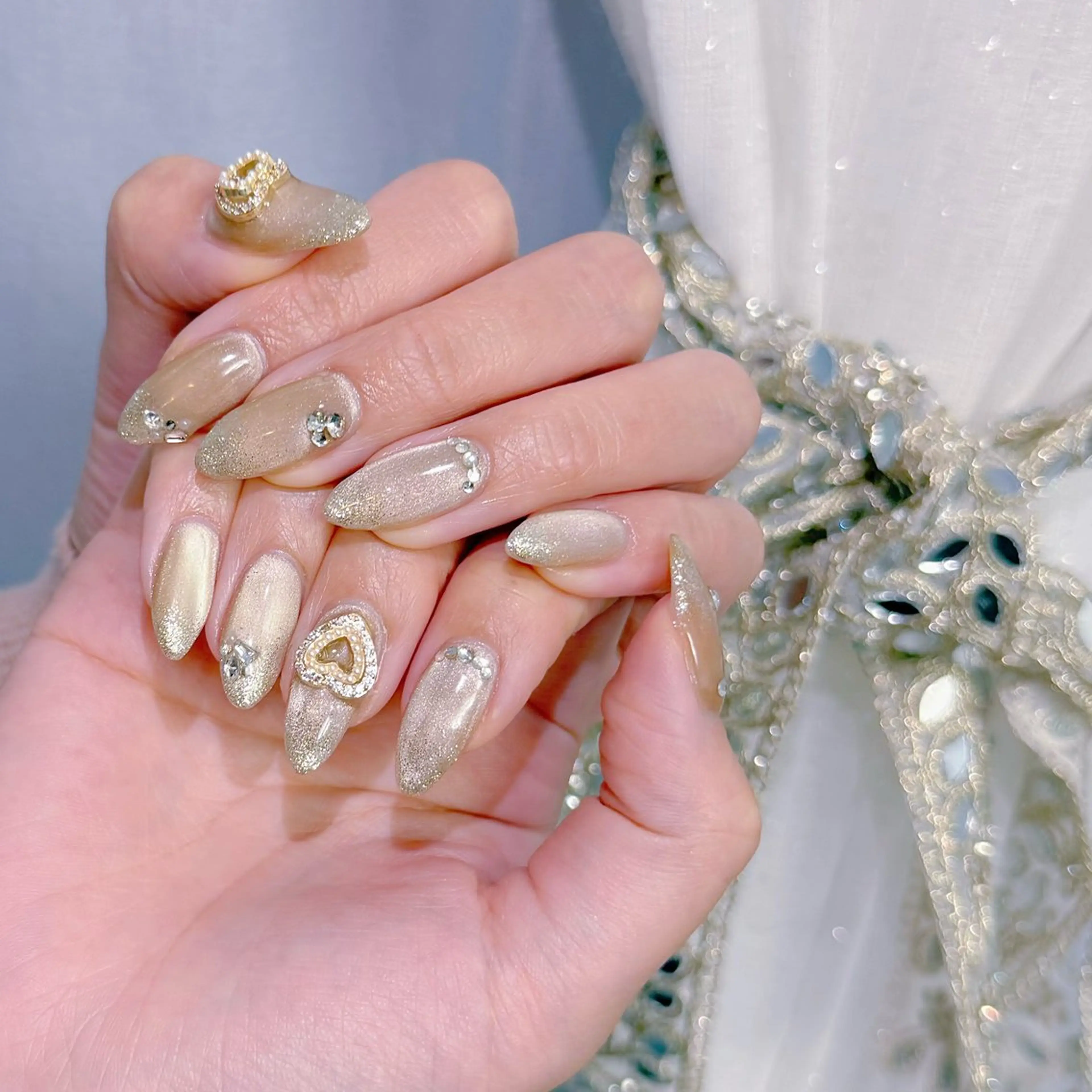 ネイル ハンドネイル Romymoon nail帆南☾ ໋のネイルデザイン