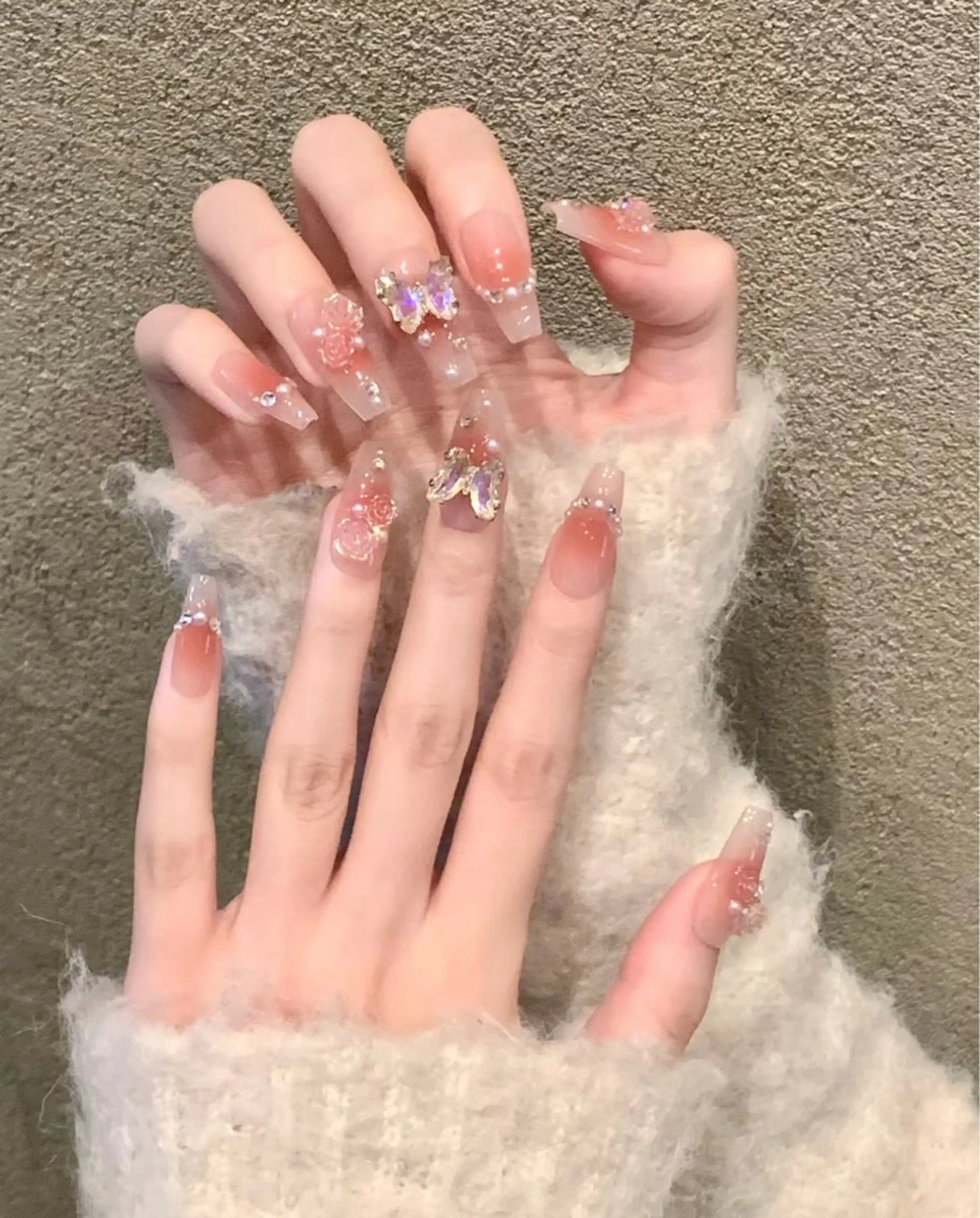 ネイル ハンドネイル 長さだし専門店 ROKANAILのネイルデザイン