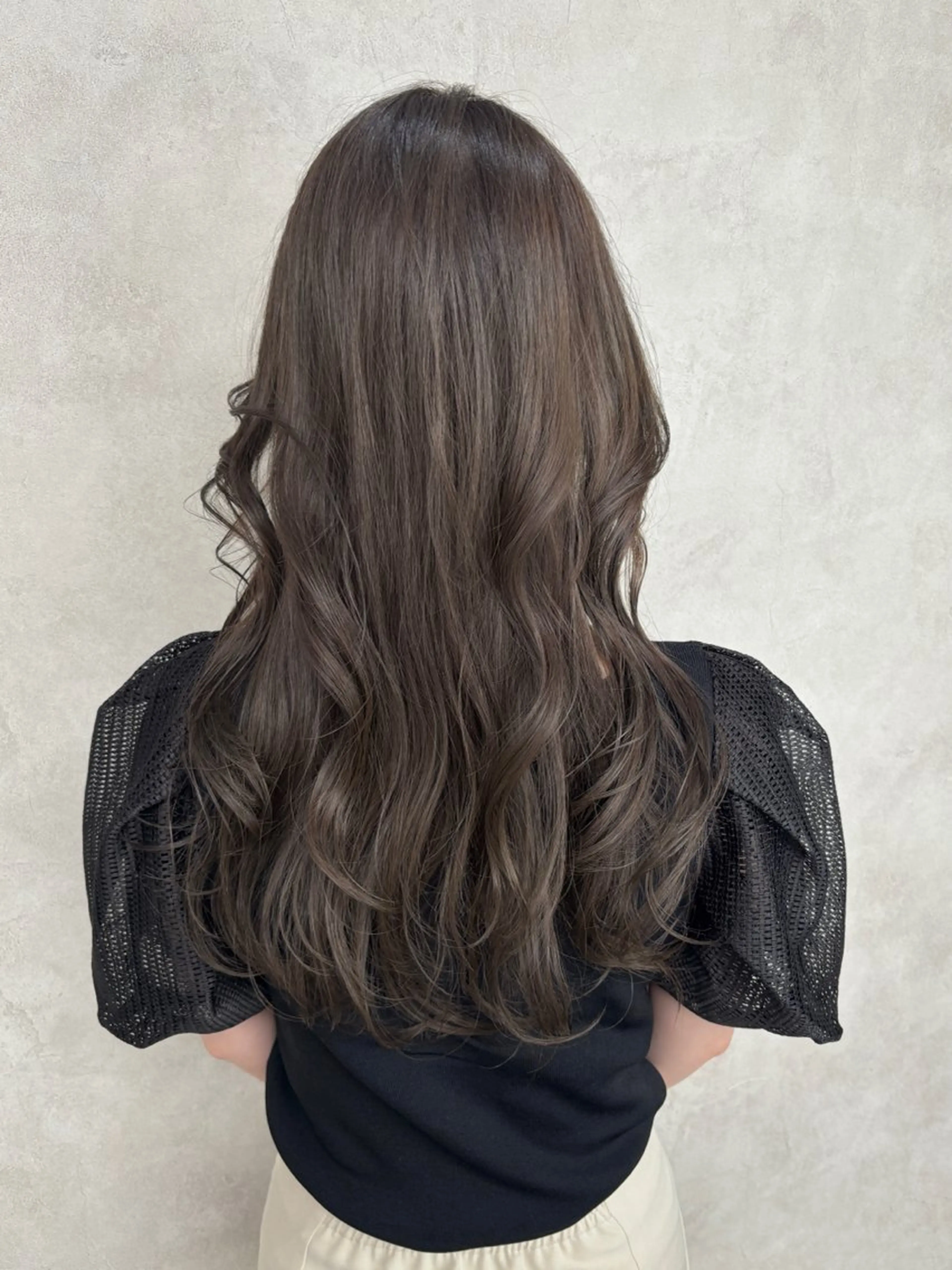 【🌼ミニモ限定価格🌼】ブリーチなし透け感✨寒色カラー🩵+ダメージ補修トリートメントの写真