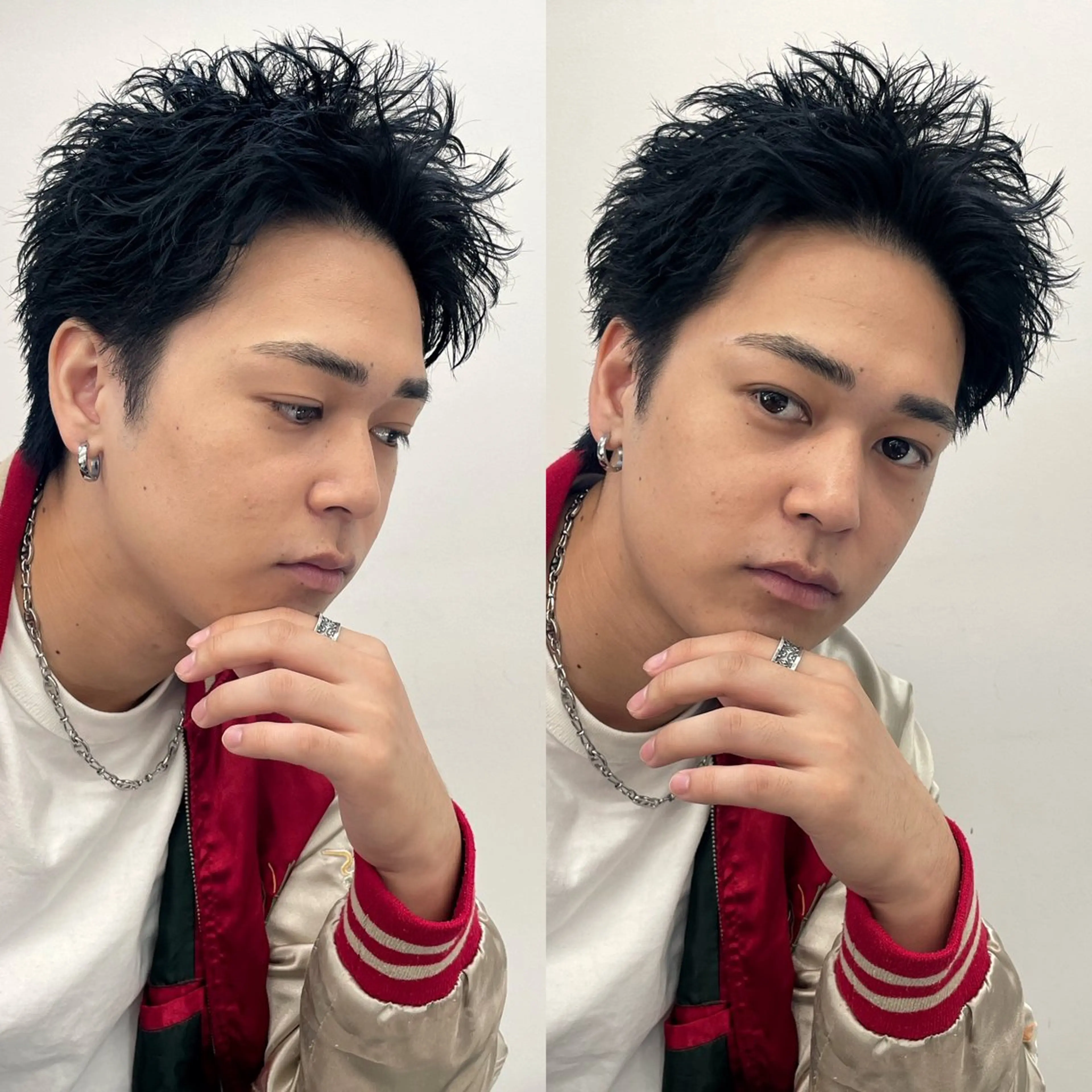 ショート パーマ ヘアアレンジ メンズ カット パーマ トリートメント ヘアセット 亀井隆汰/メンズ専門 パーマ特化美容師のヘアスタイル