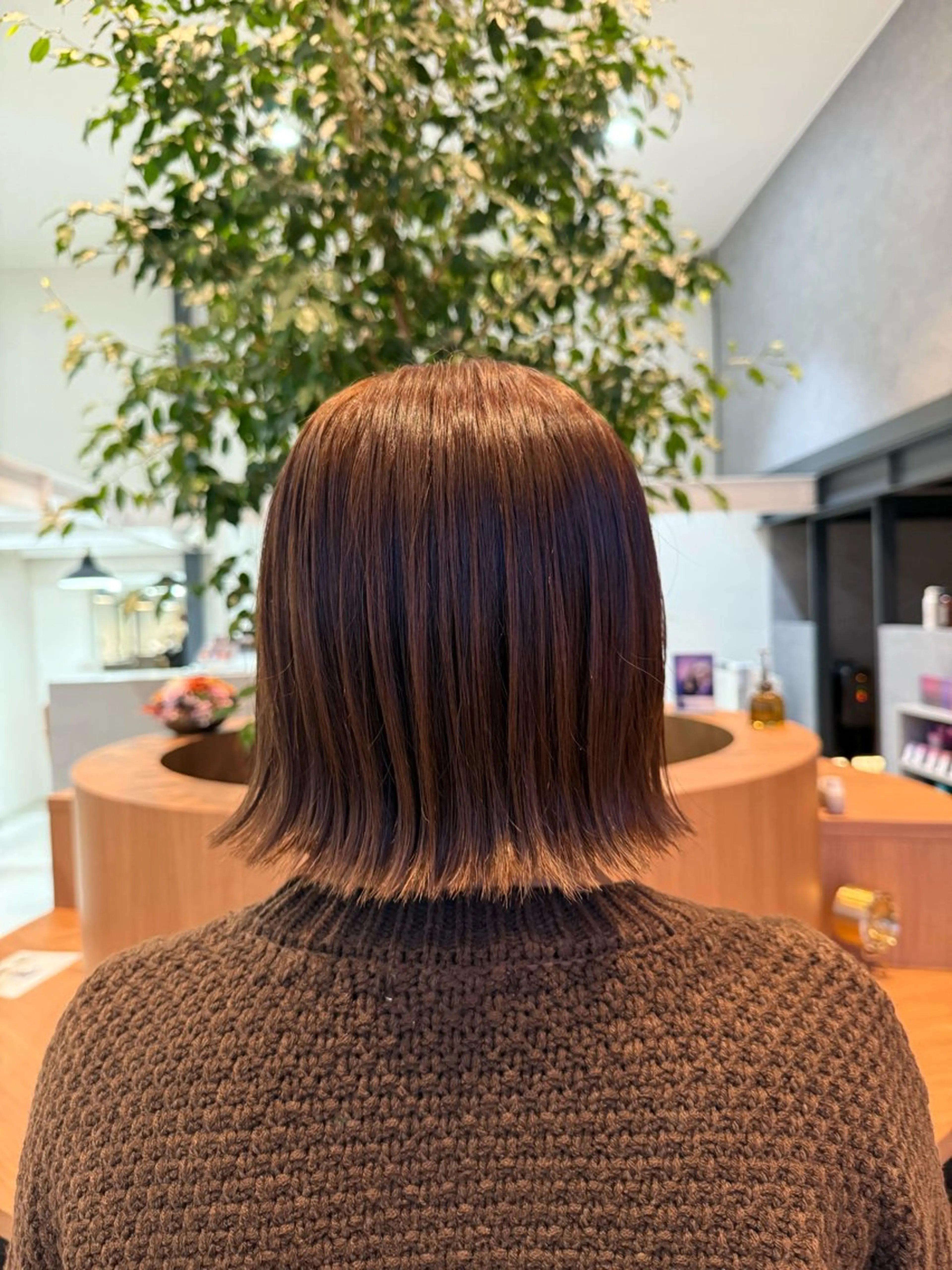 ミディアム カラー ブリーチ ブリーチなしカラー カット ヘアカラー トリートメント ayaka |トレンドヘアのヘアスタイル