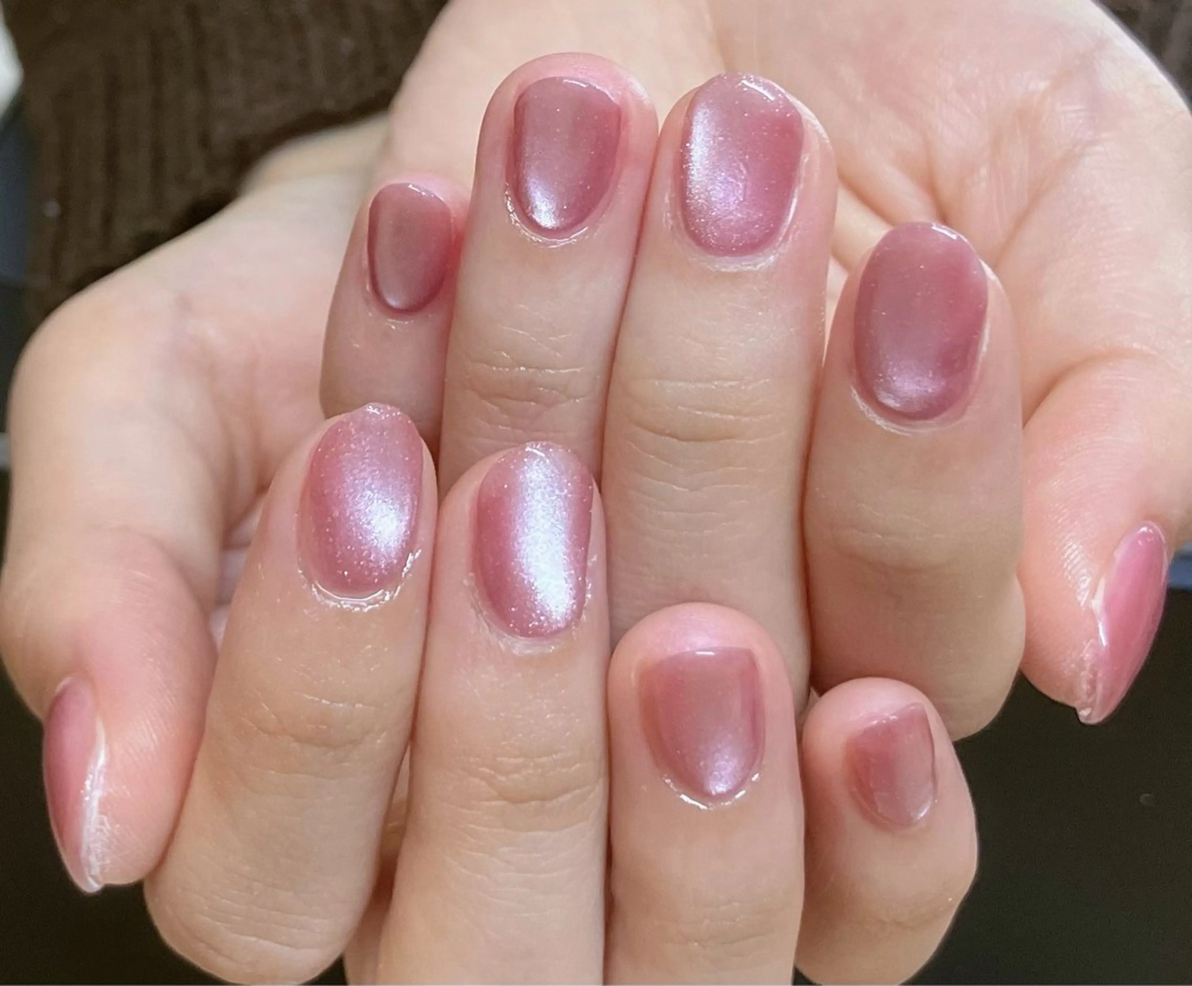 ネイル アートネイル ジェルネイル キラキラネイル マグネットネイル 大理石ネイル(マーブル) ハンドネイル RinRin　nail所属・孔 ジンシェンのネイルデザイン