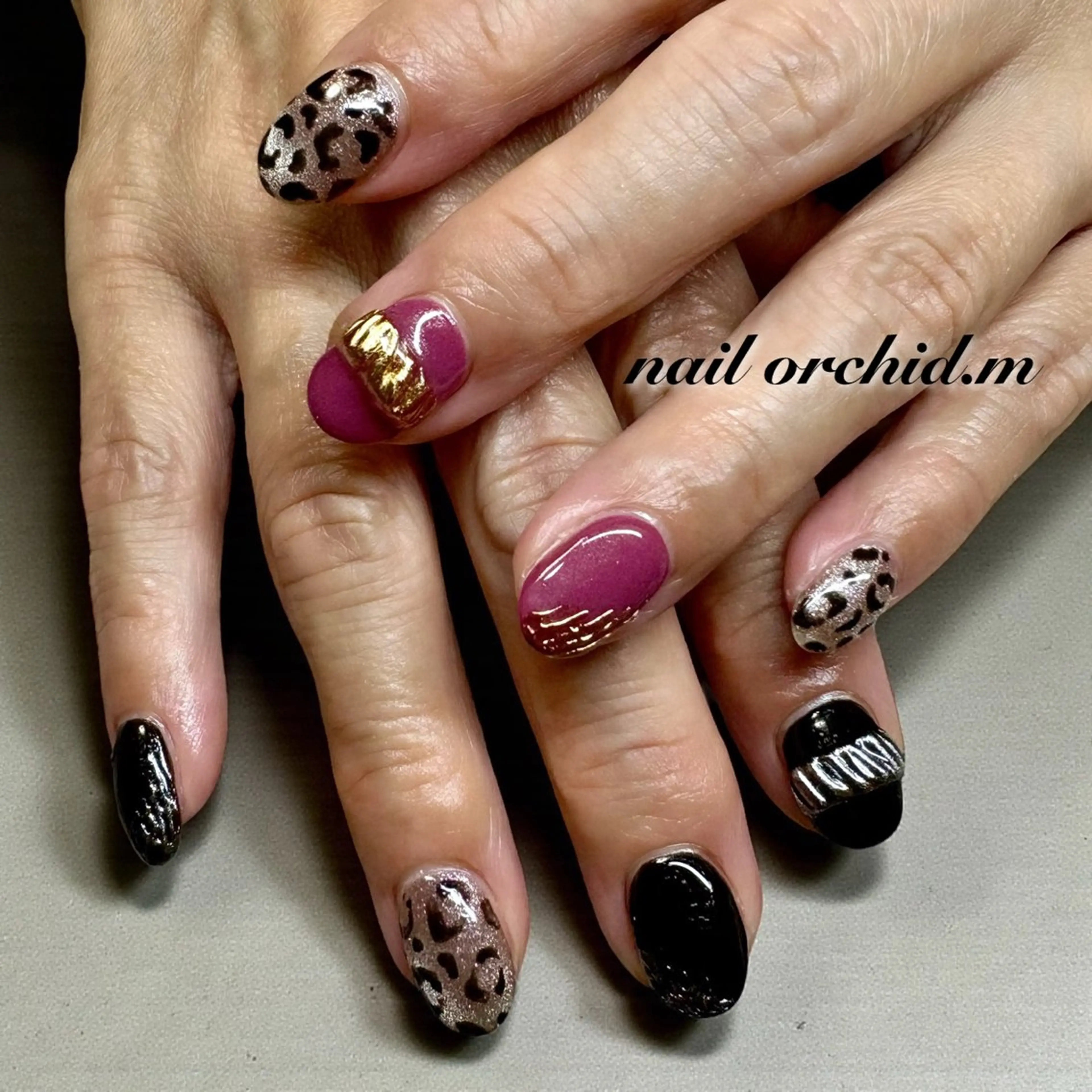 ネイル ハンドネイル orchid mikiのネイルデザイン