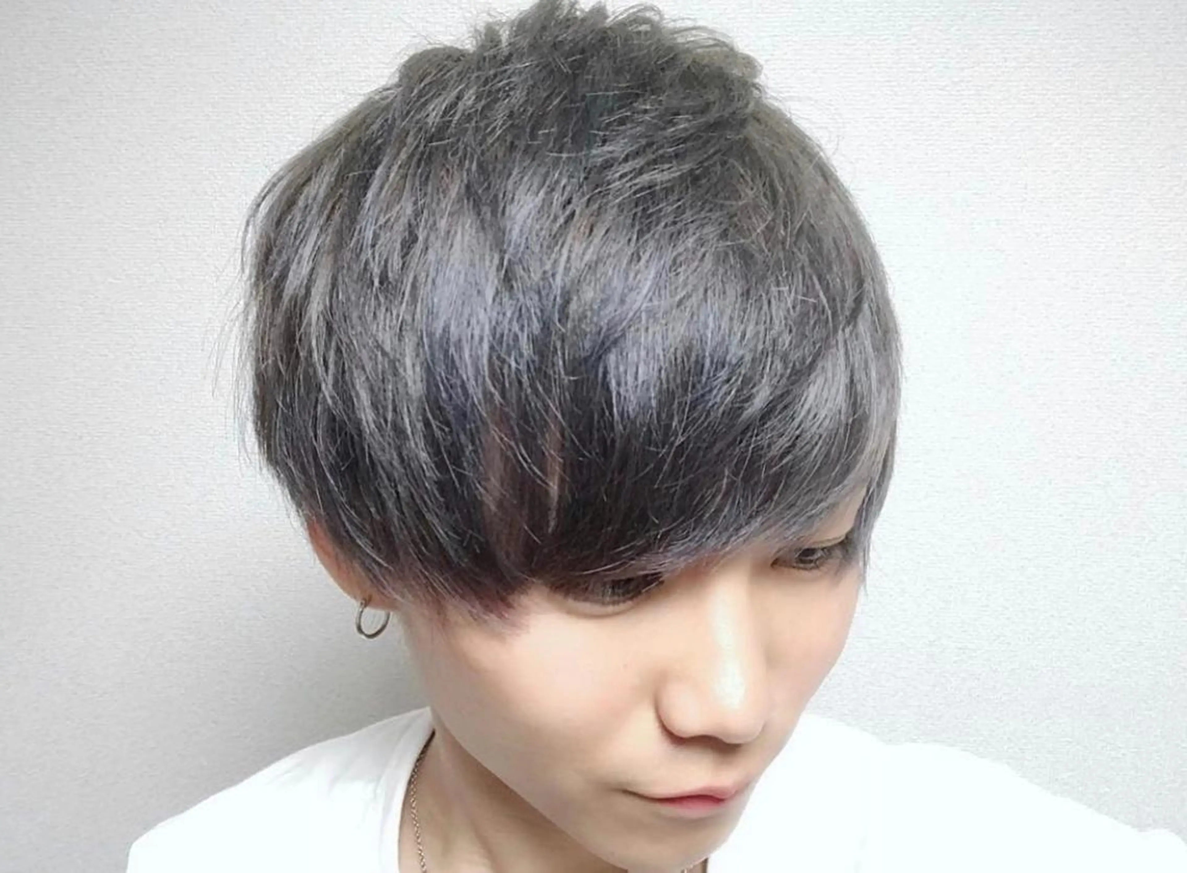 ショート カラー 美容室 HAKUAのヘアスタイル