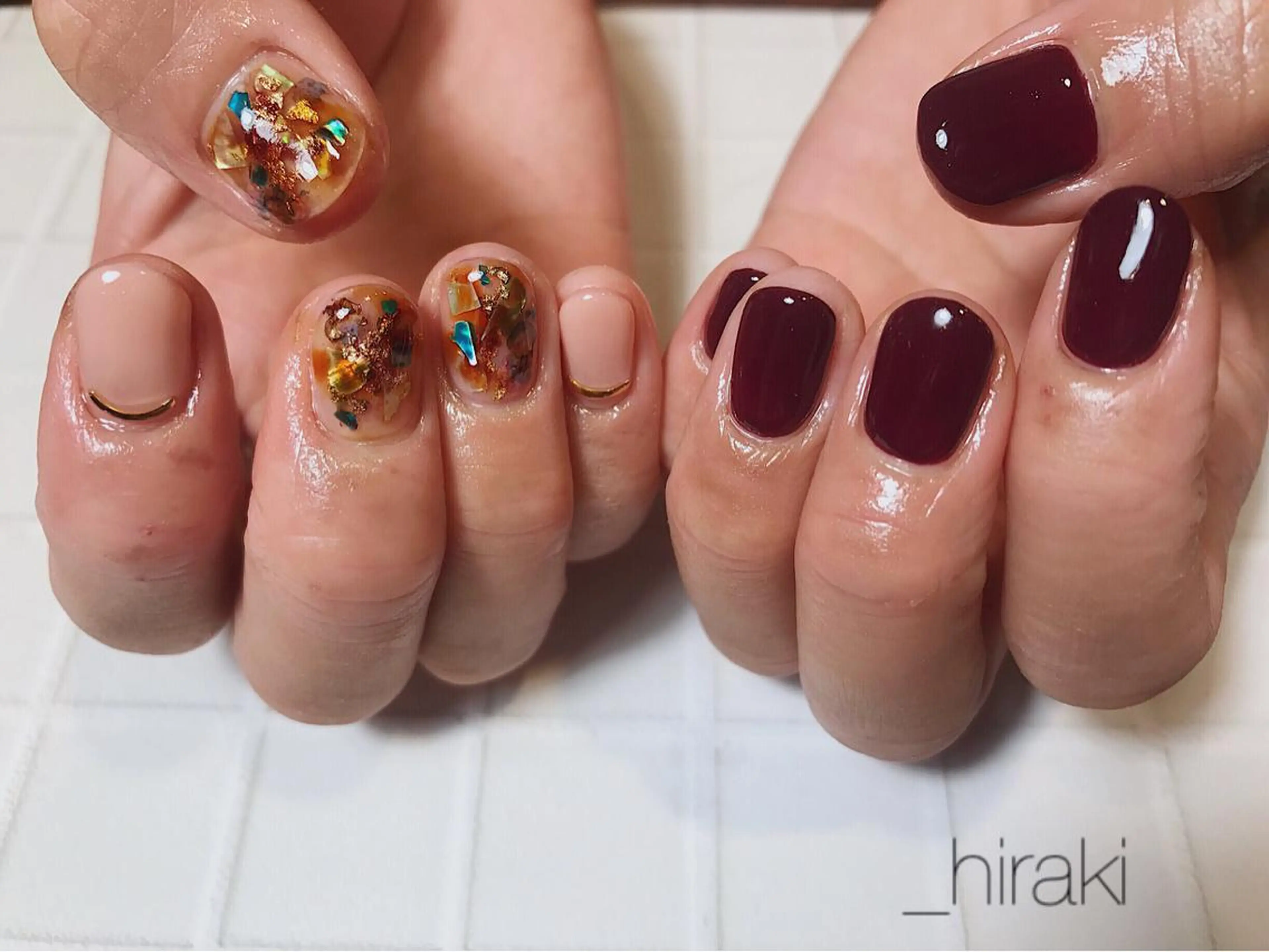 ネイル nail atelier AMBER所属・saori .の眉毛・アイブロウイメージ