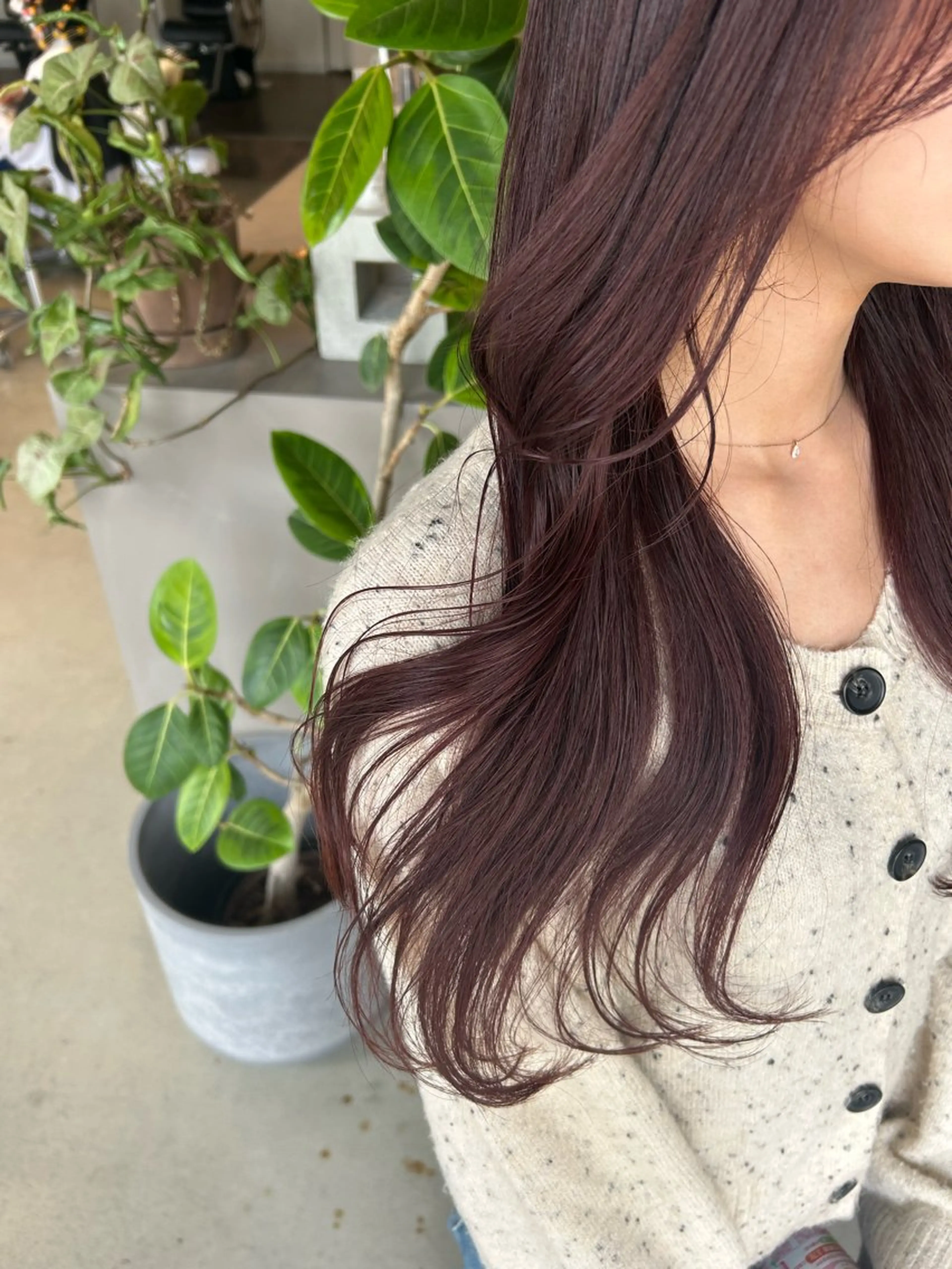 セミロング haruki所属・. nozomiのヘアスタイル