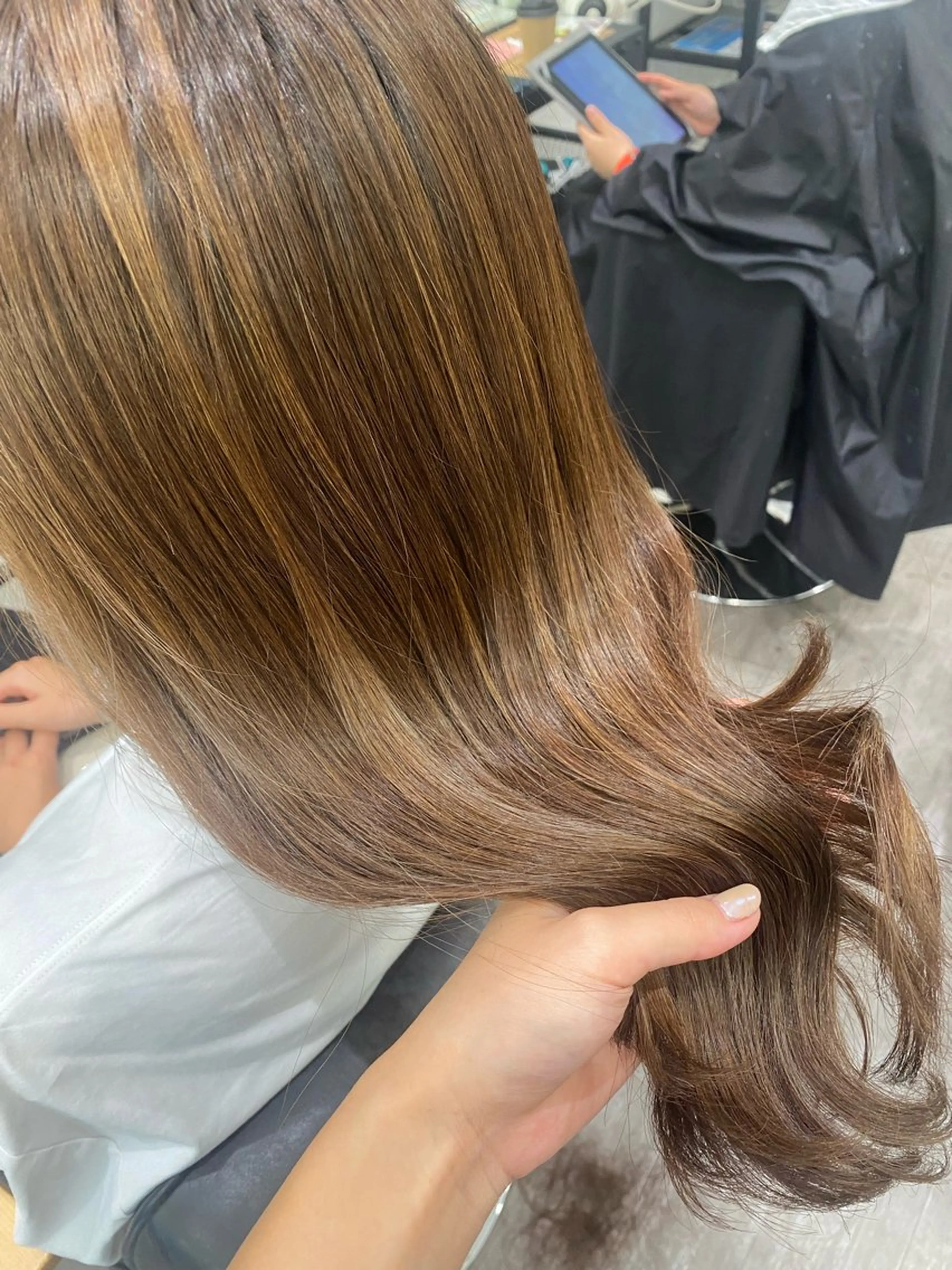 セミロング ヘアカラー cocotte🌿 amaneのヘアスタイル