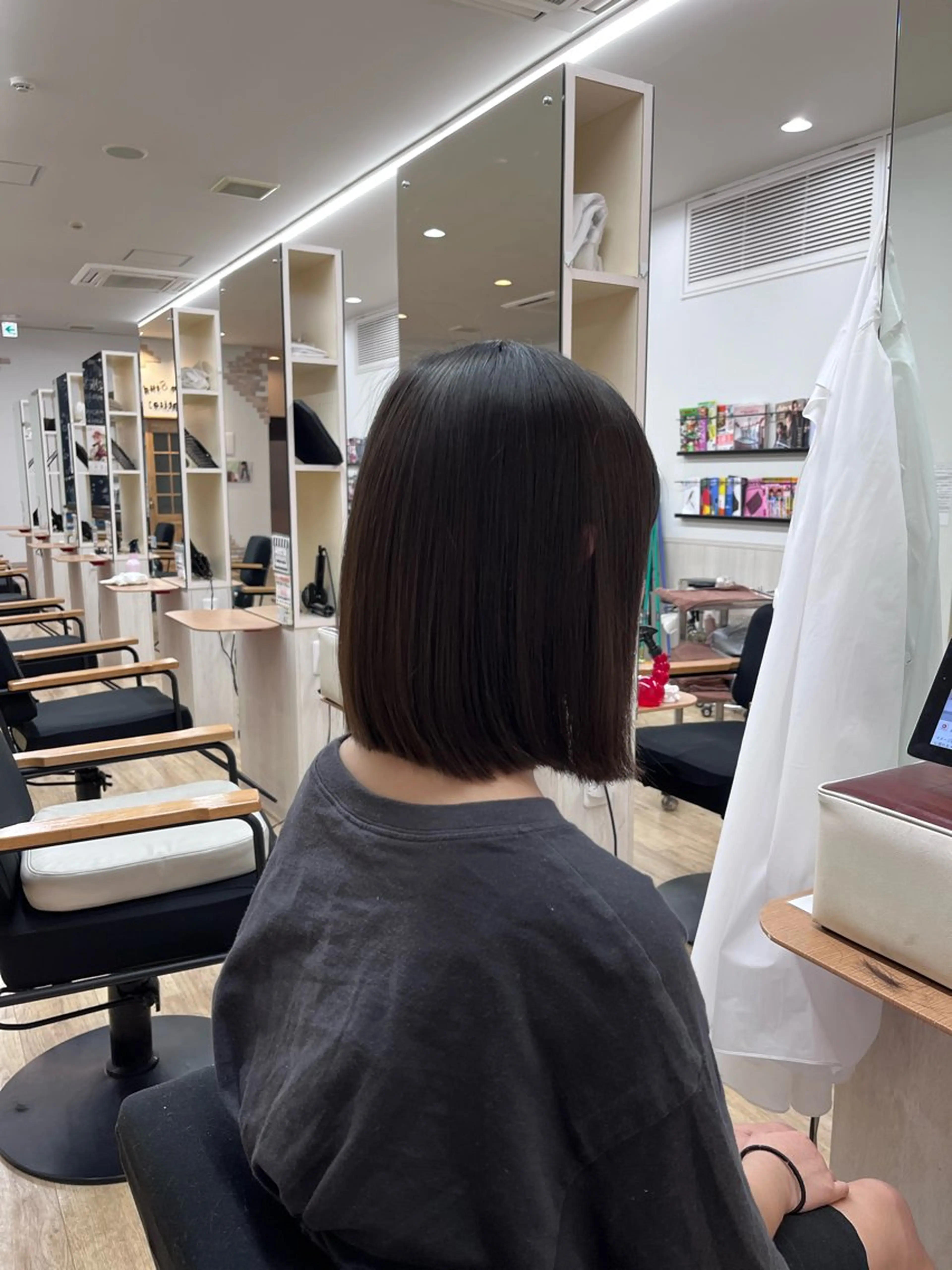 ショート ボブ セミjrスタイリスト /田尾凌雅のヘアスタイル