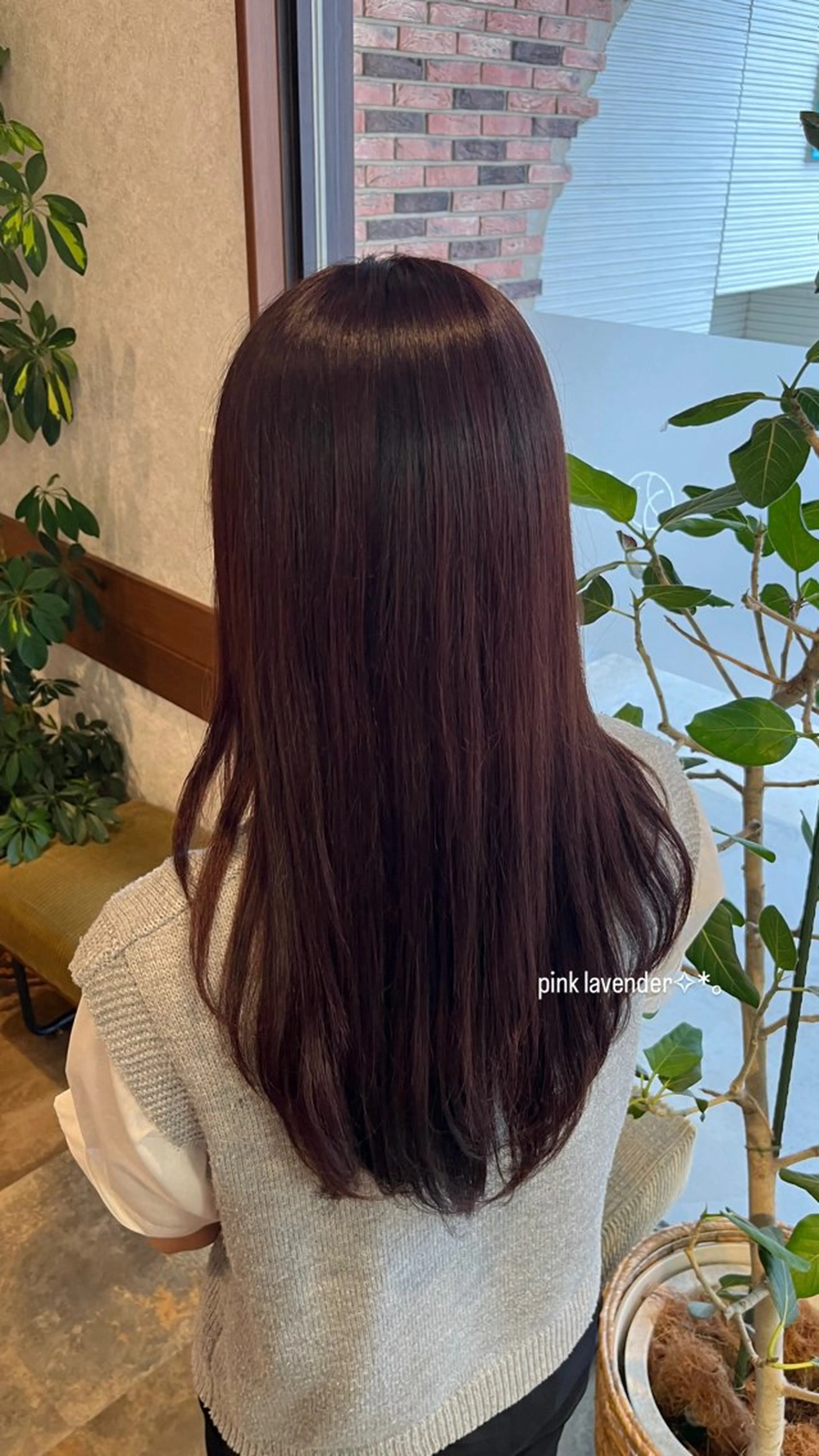 ロング カラー ヘアカラー ‎miku/ blancblancのヘアスタイル