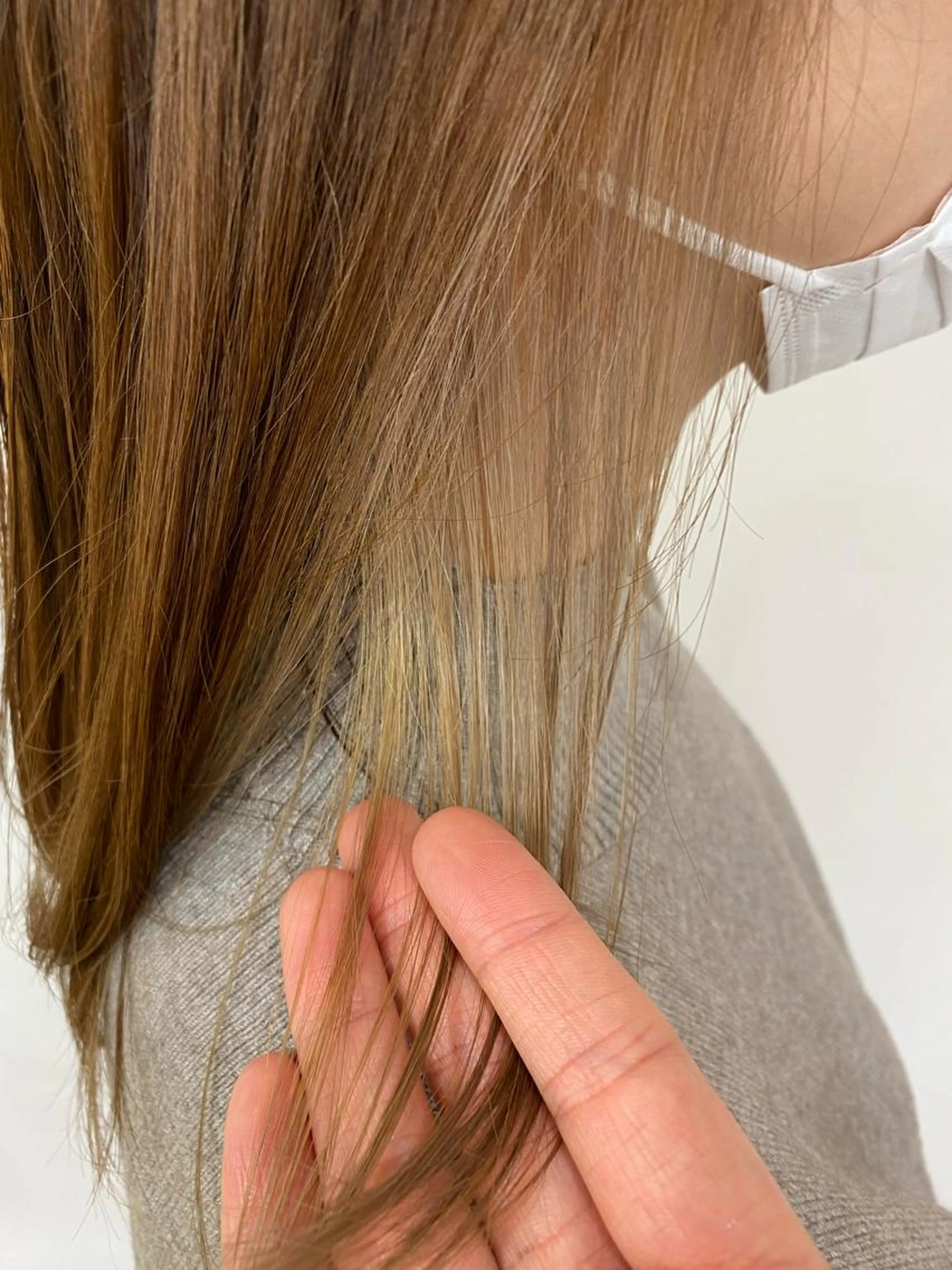 インナーブリーチ+フルカラーの写真