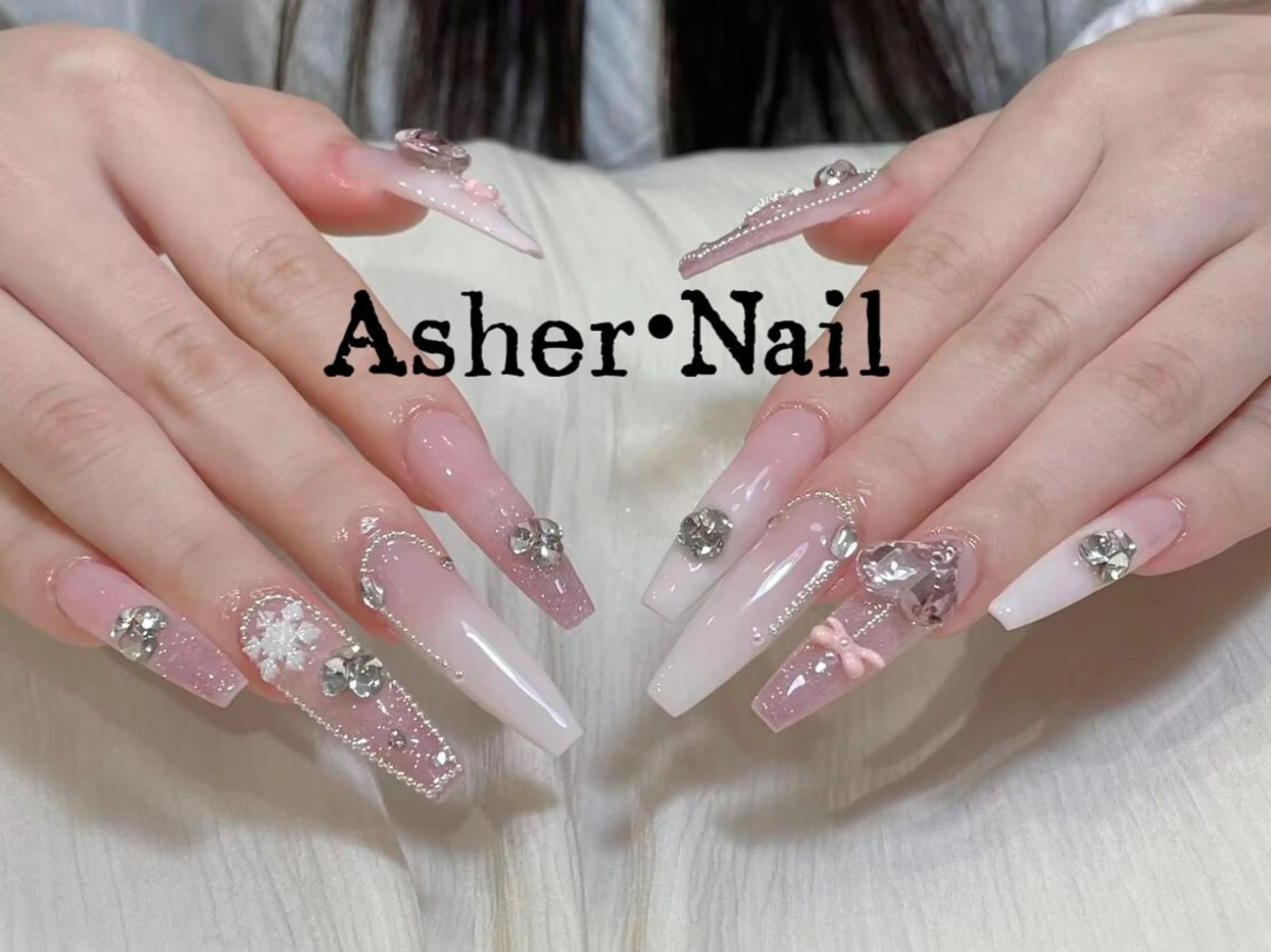 ネイル ハンドネイル ハンドケア Asher-Yuki 🍁のネイルデザイン