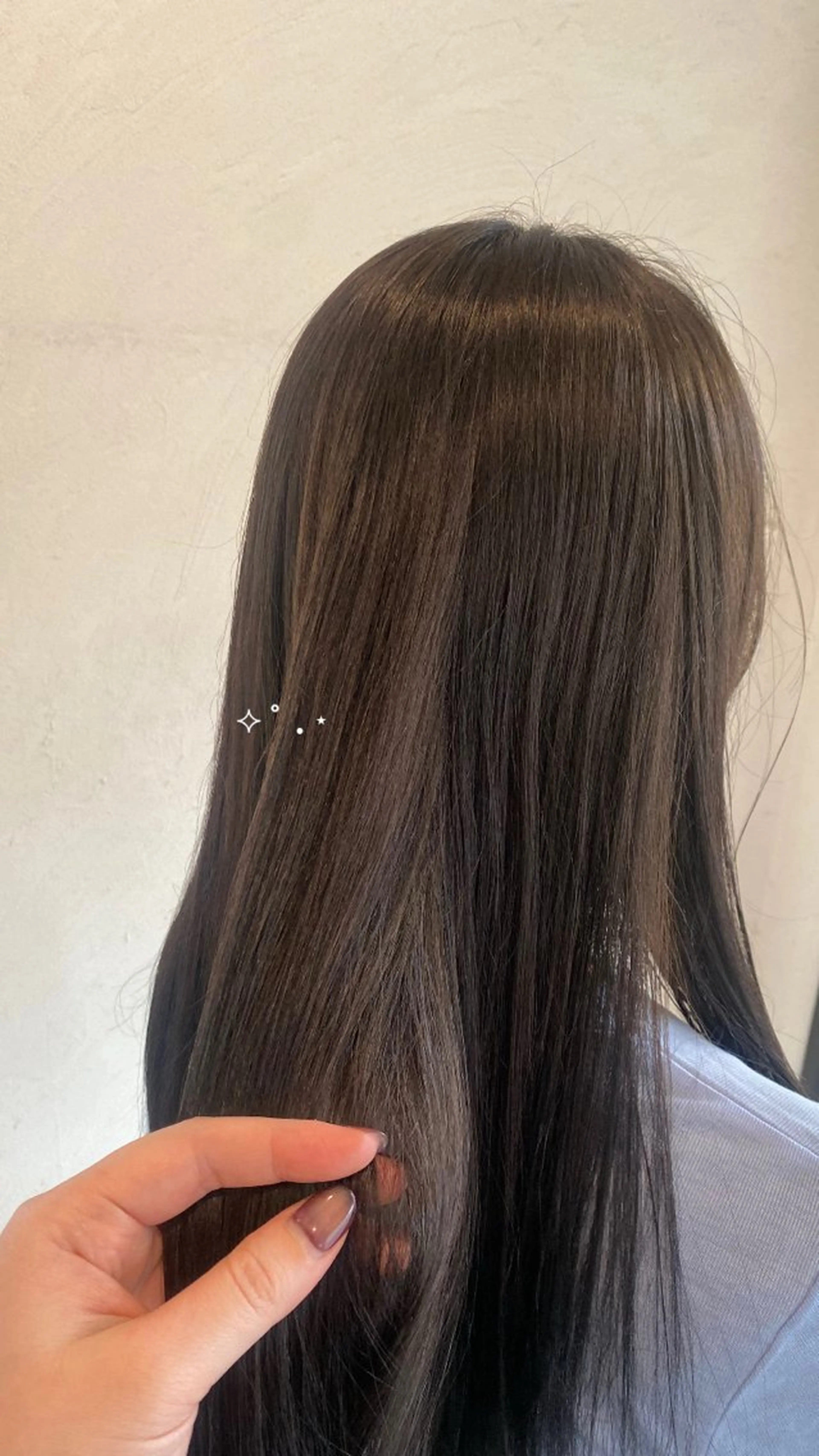 ロング カラー ヘアカラー トリートメント 【SiLO】 nanamiのヘアスタイル