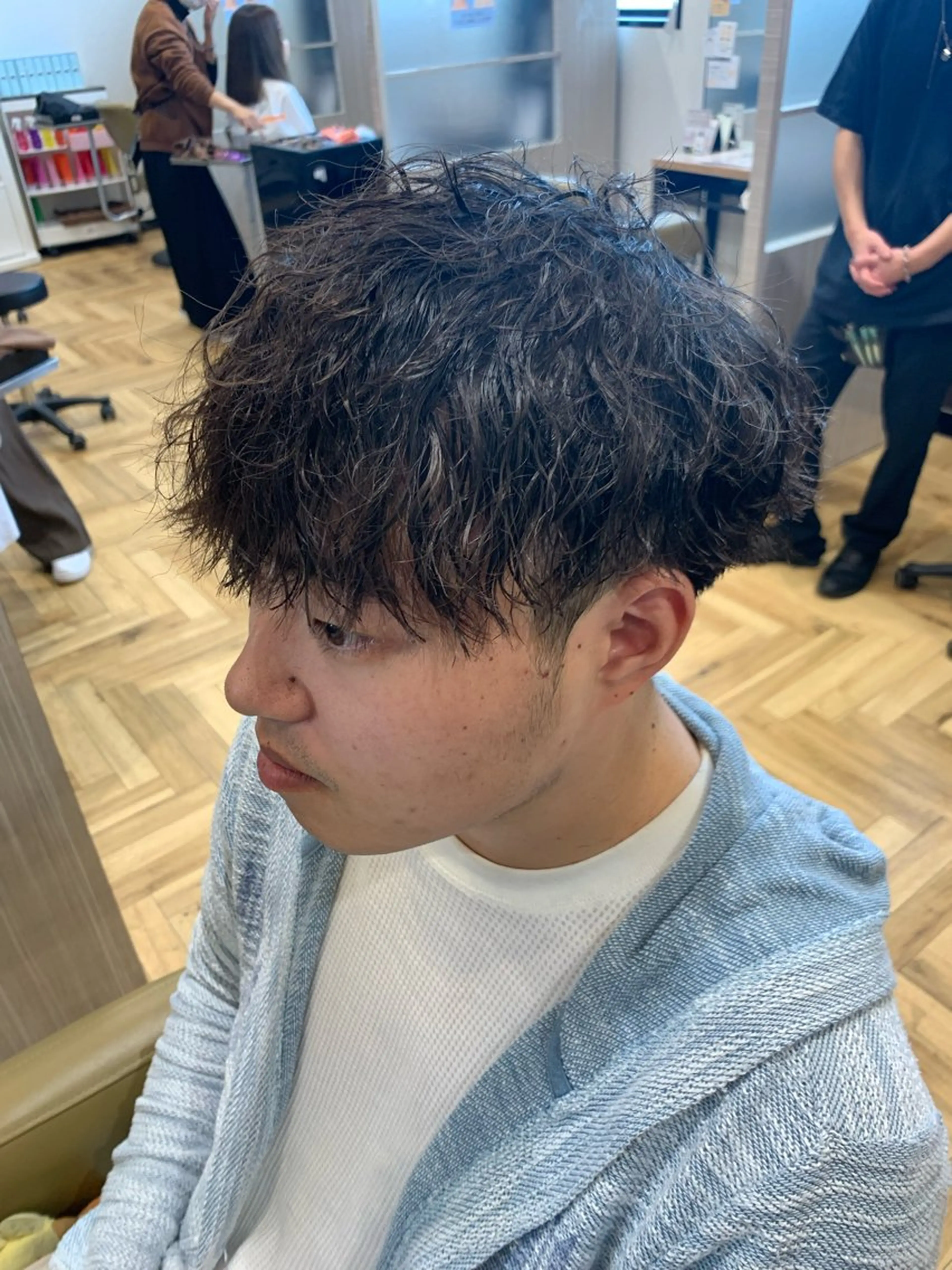 パーマ メンズ カット パーマ SOiL岡崎店所属・SOiL 安藤優樹のヘアスタイル