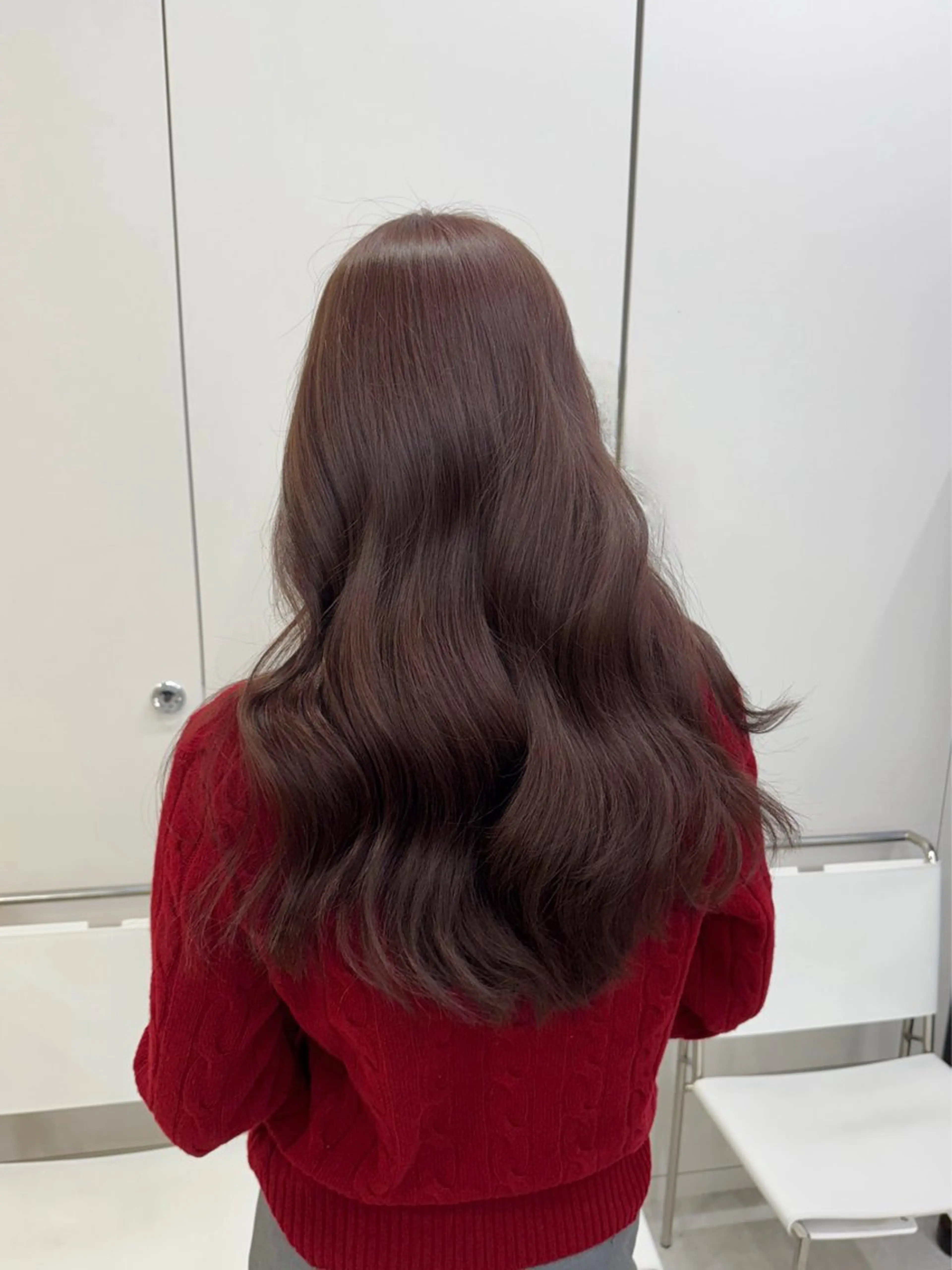 ロング カラー ヘアカラー トリートメント 髪質改善カラー♡/ 縮毛矯正/珠貴のヘアスタイル