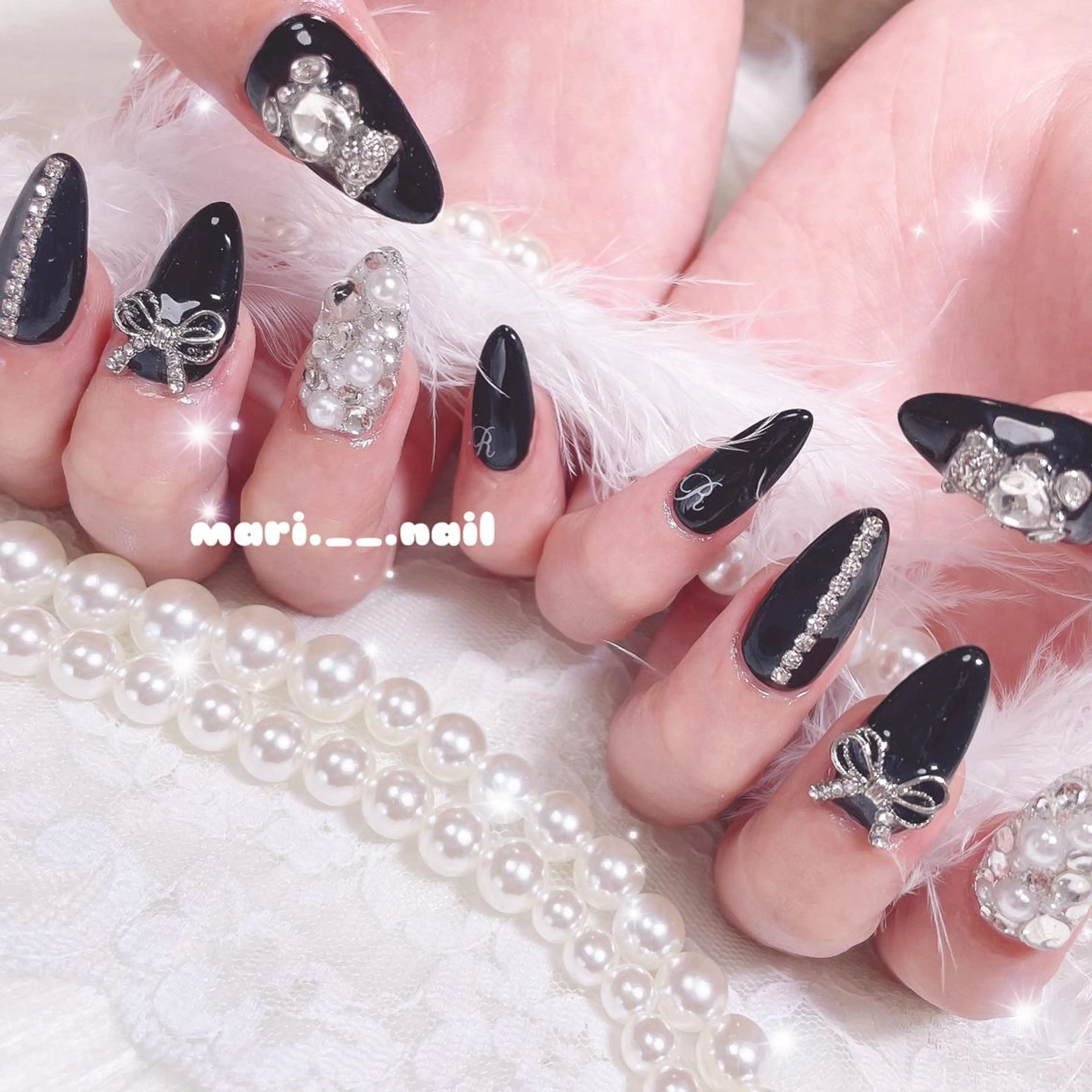 ネイル 🎀 Mayu 🎀痛ネイルのネイルデザイン