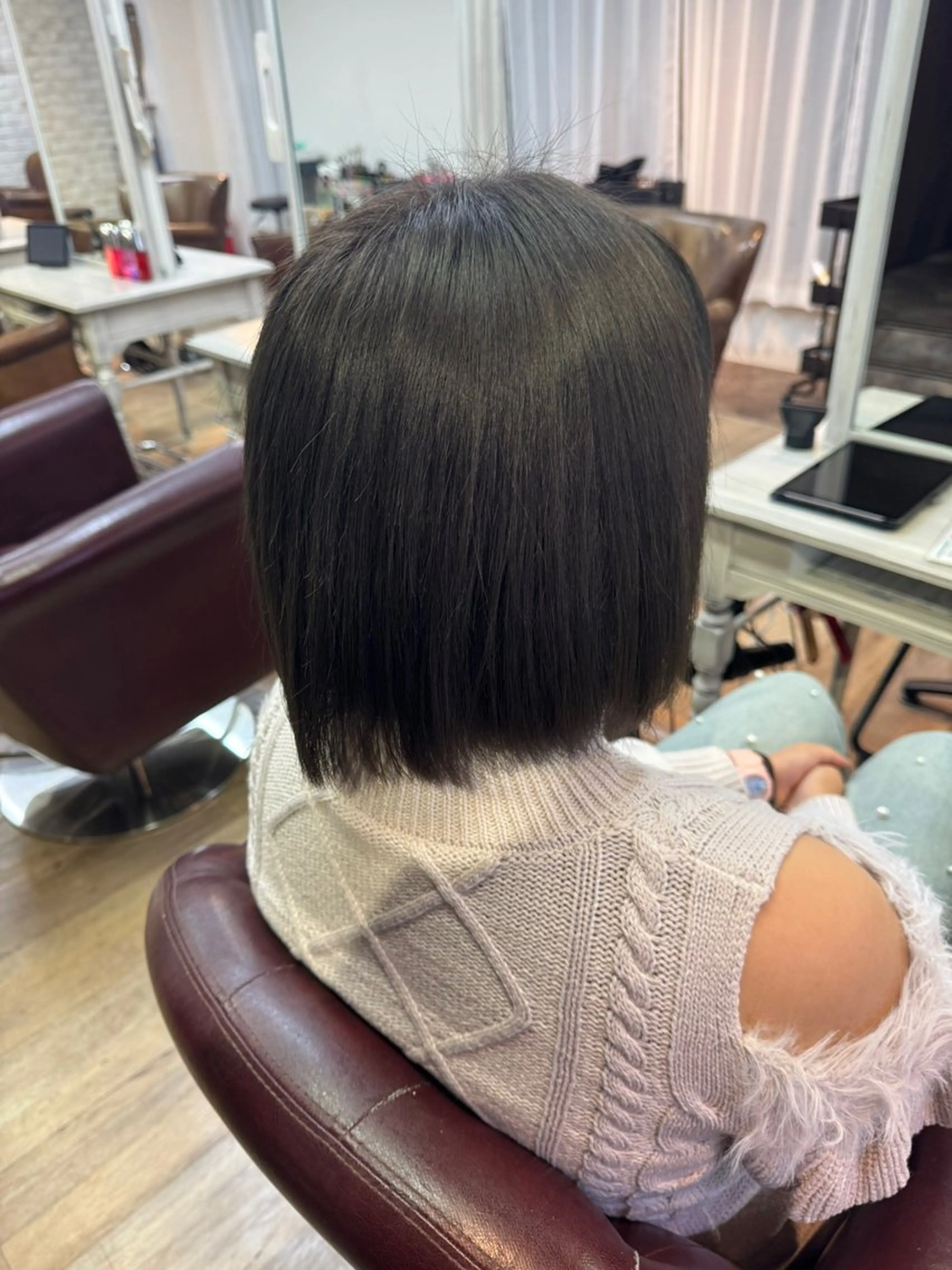 ミディアム カット/ブリーチ/ ⚡️ひりゅう⚡️のヘアスタイル