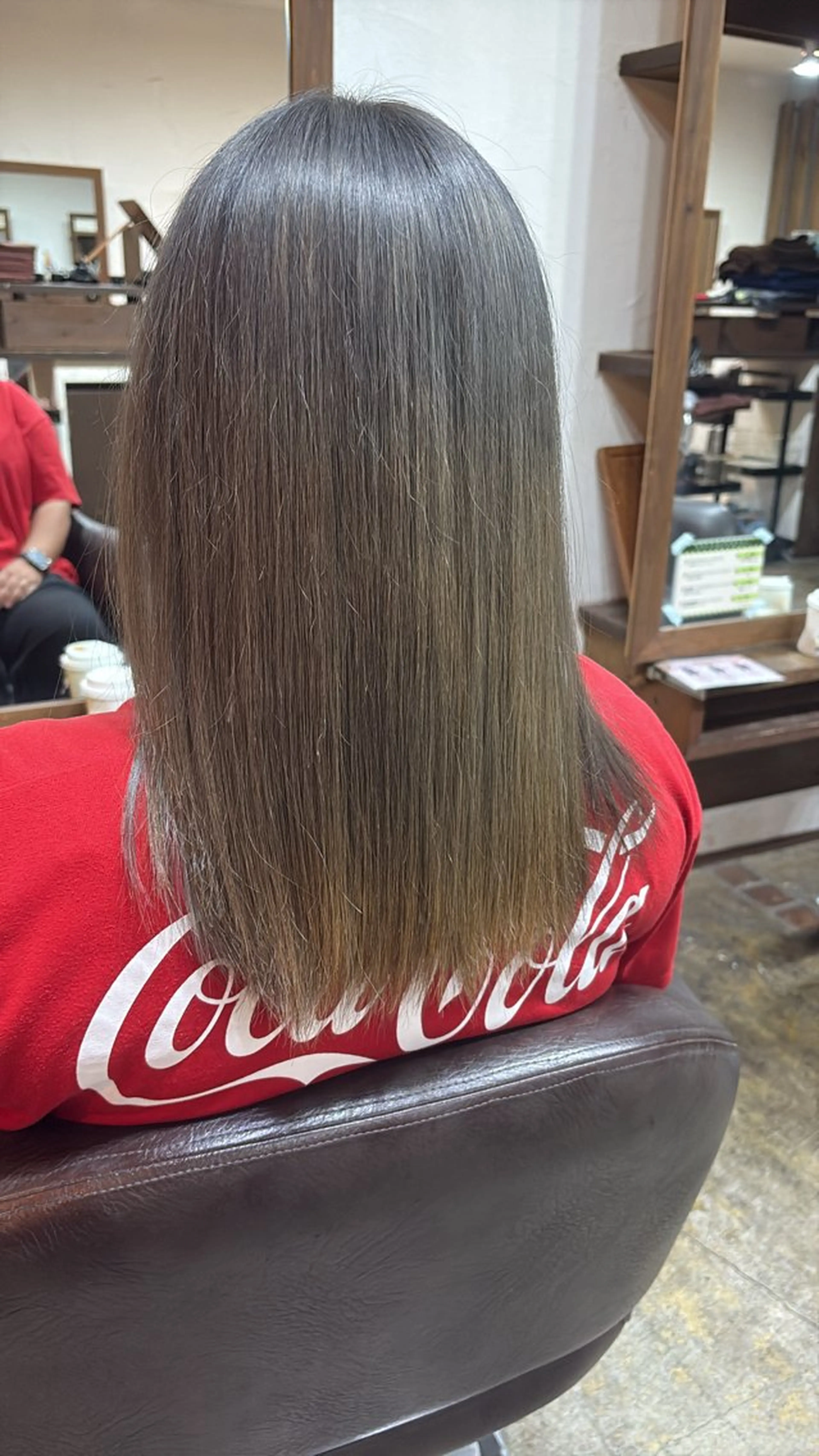 ダブルカラー➕トリートメントの写真