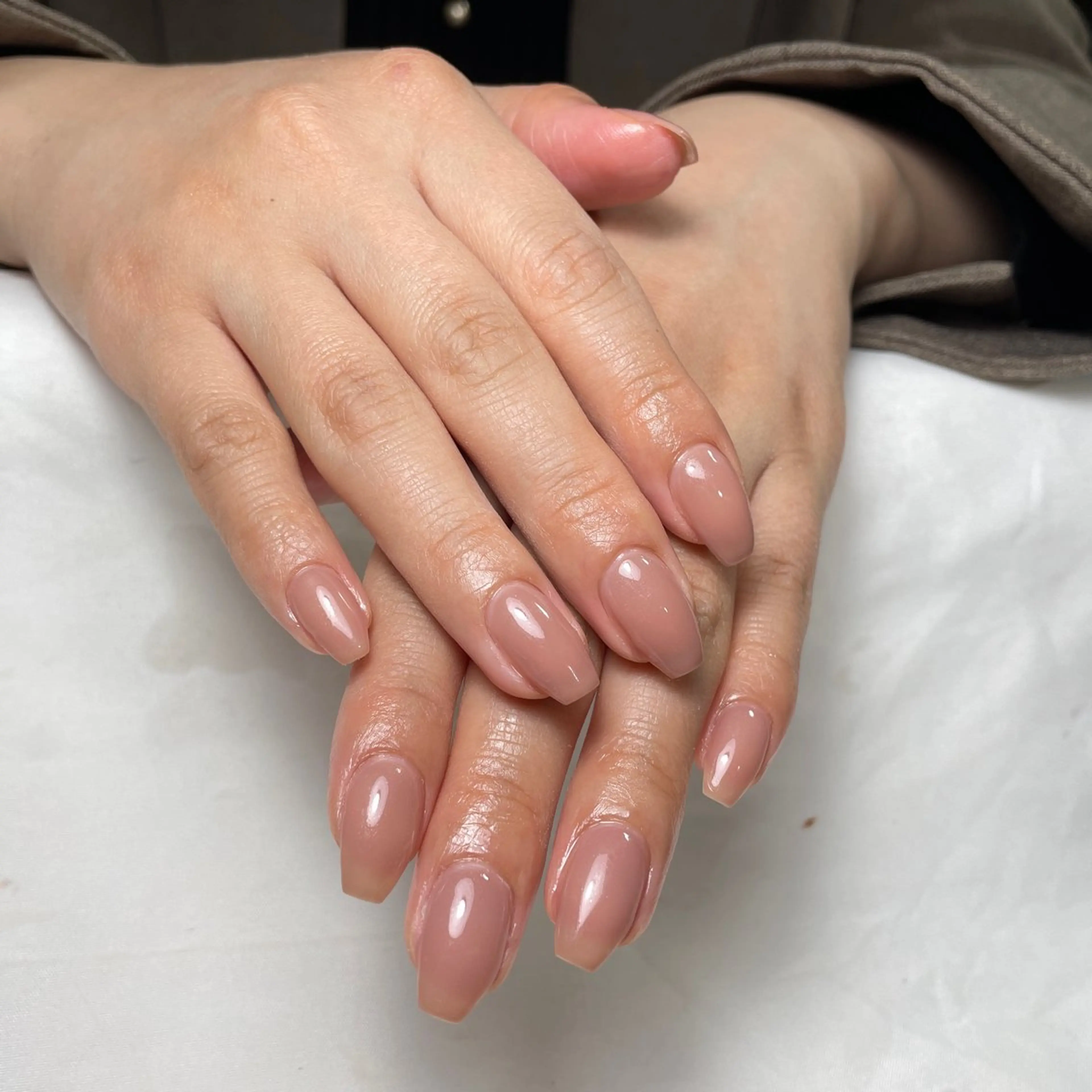 ネイル アートネイル フレンチネイル ジェルネイル グラデーション 韓国ネイル ハンドネイル 久保田 マリコのネイルデザイン