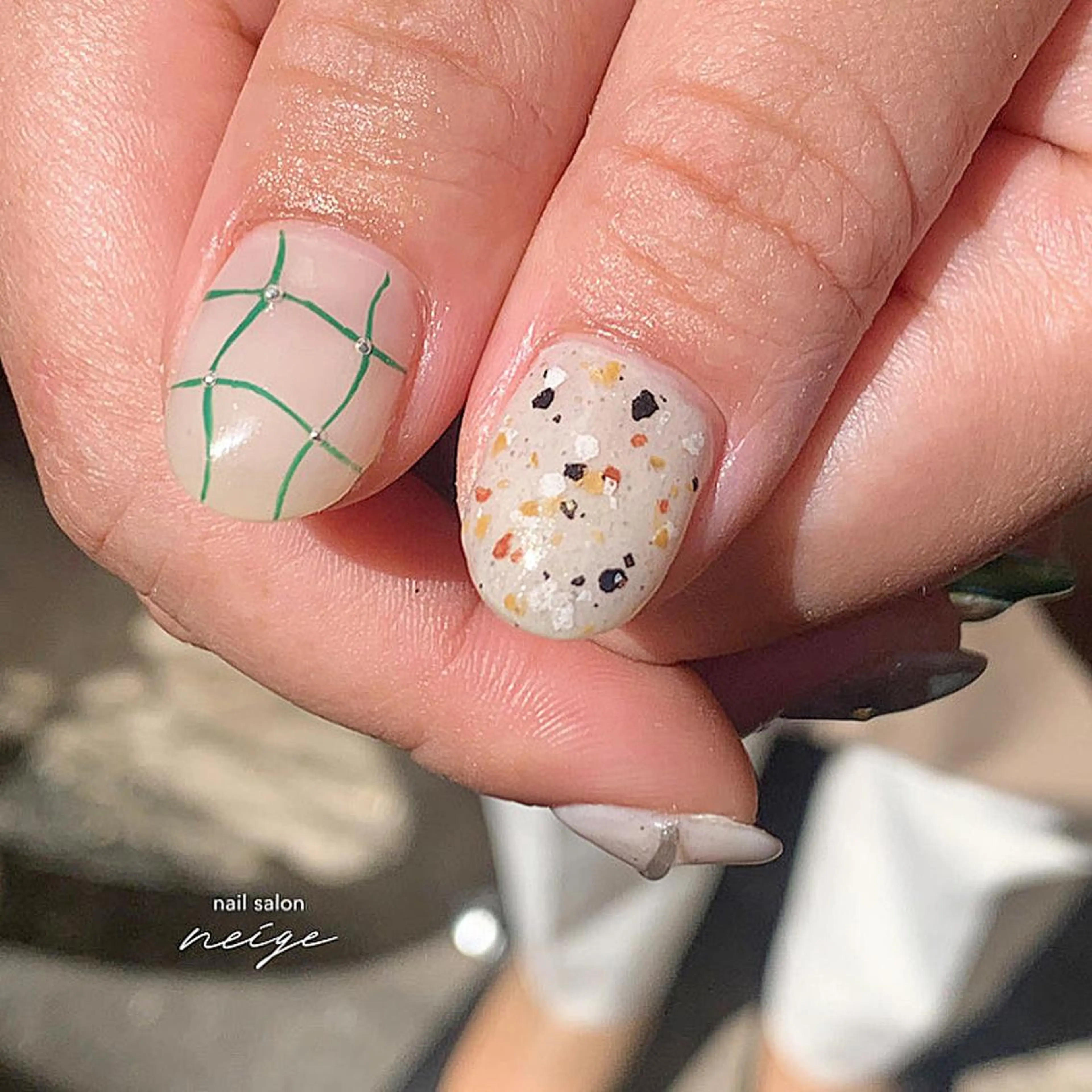 ネイル mana ☾のネイルデザイン