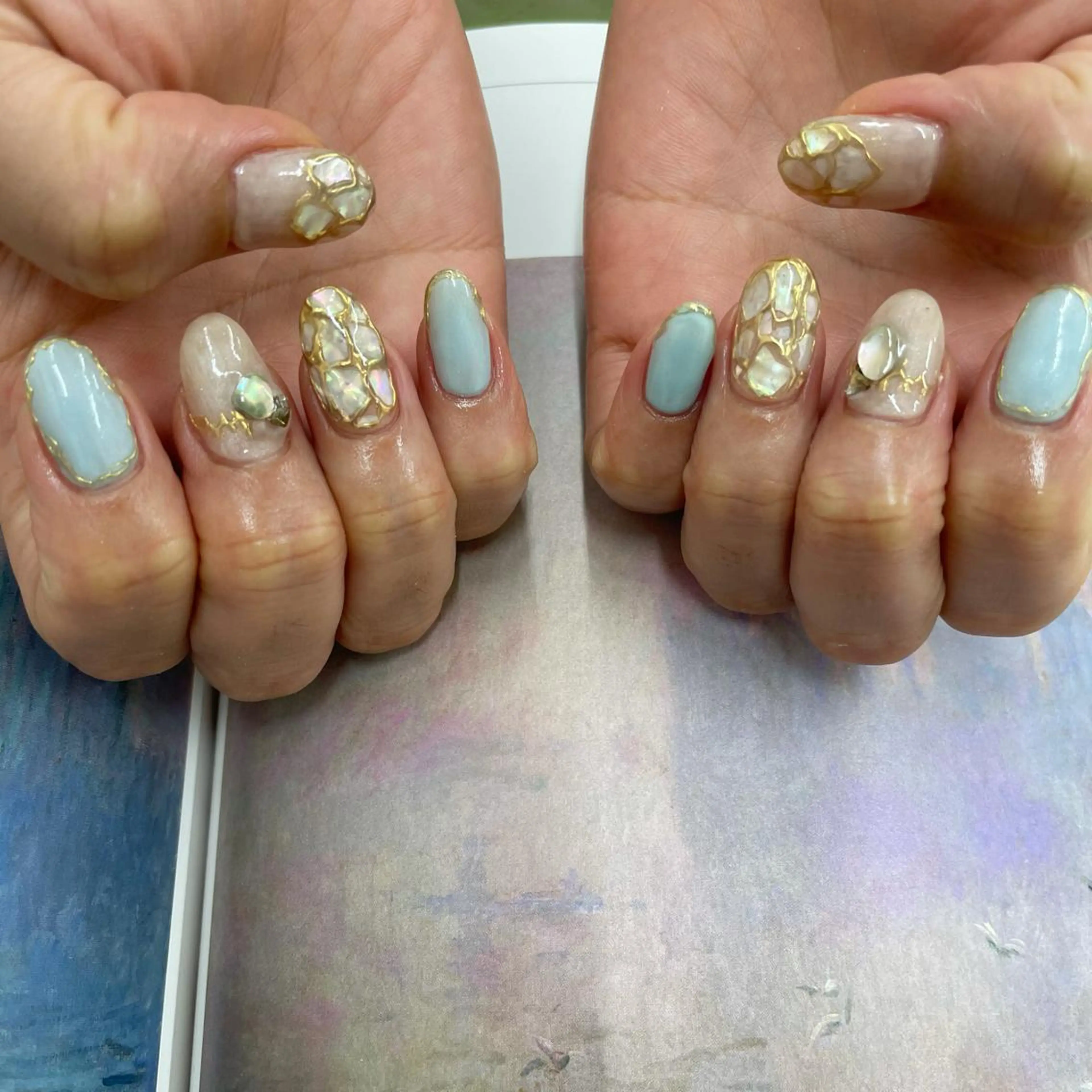 ネイル 自由が丘✳︎奥沢 nail söpöのネイルデザイン