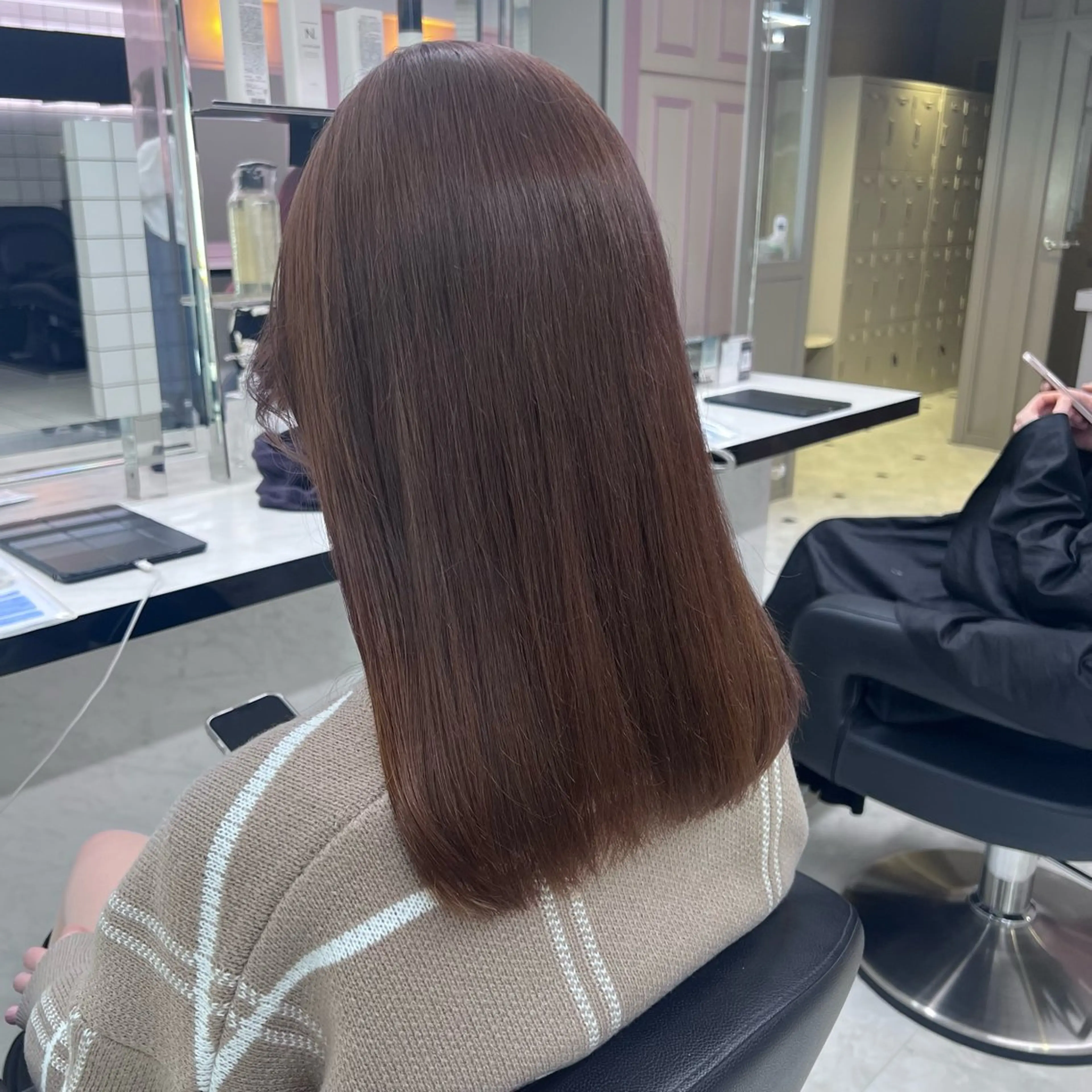 ミディアム トリートメント うる艶トレンドヘア 🕊️上野BABYのヘアスタイル