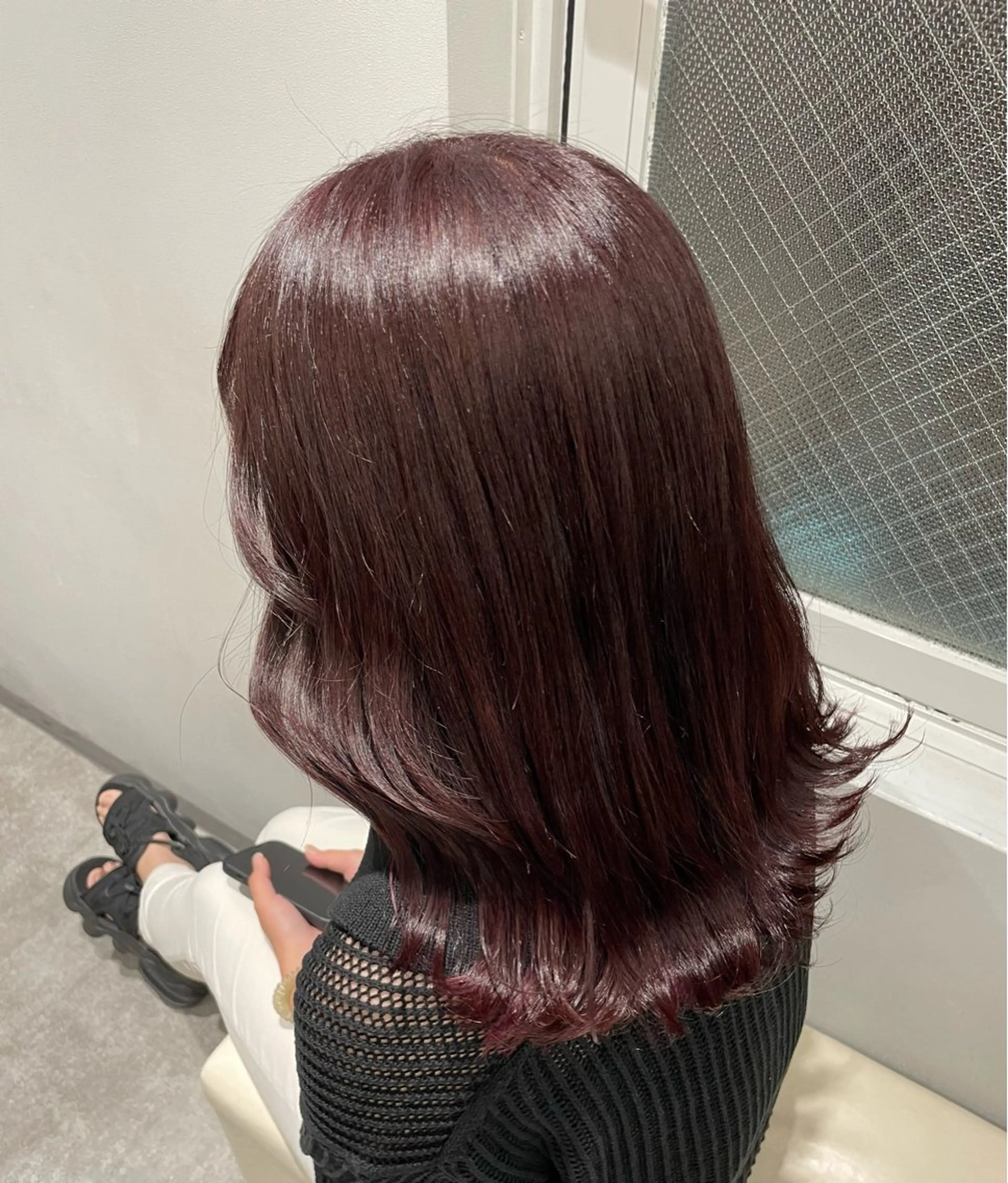 ミディアム カラー Zina【梅田】 /田中 沙弥のヘアスタイル