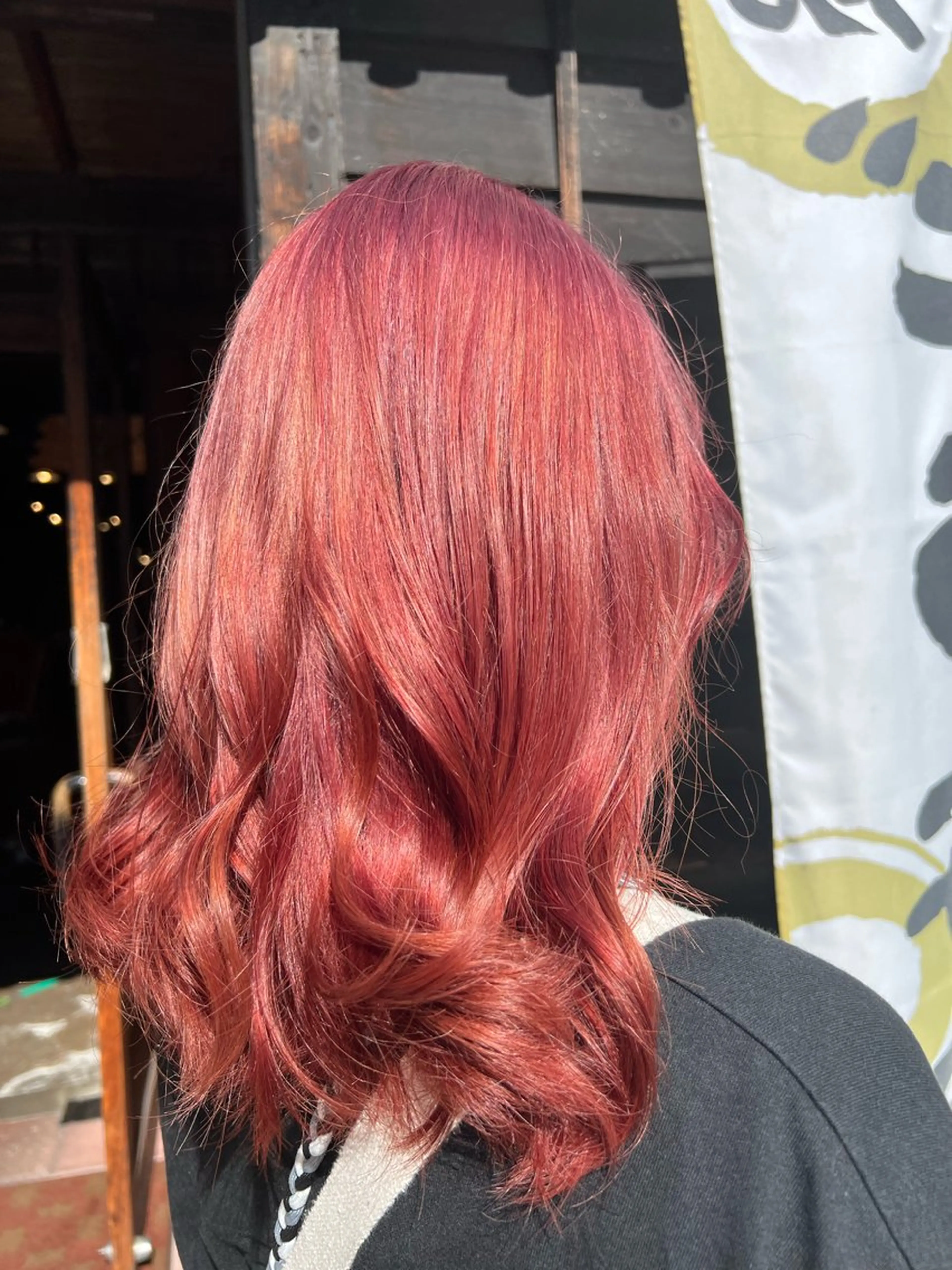 ミディアム カラー ブリーチ ピンクカラー men's&ladys J'sGrace【メンズアンドレディース ジェイズグレイス】所属・🌻J'sGrace /JUMA🌻のヘアスタイル