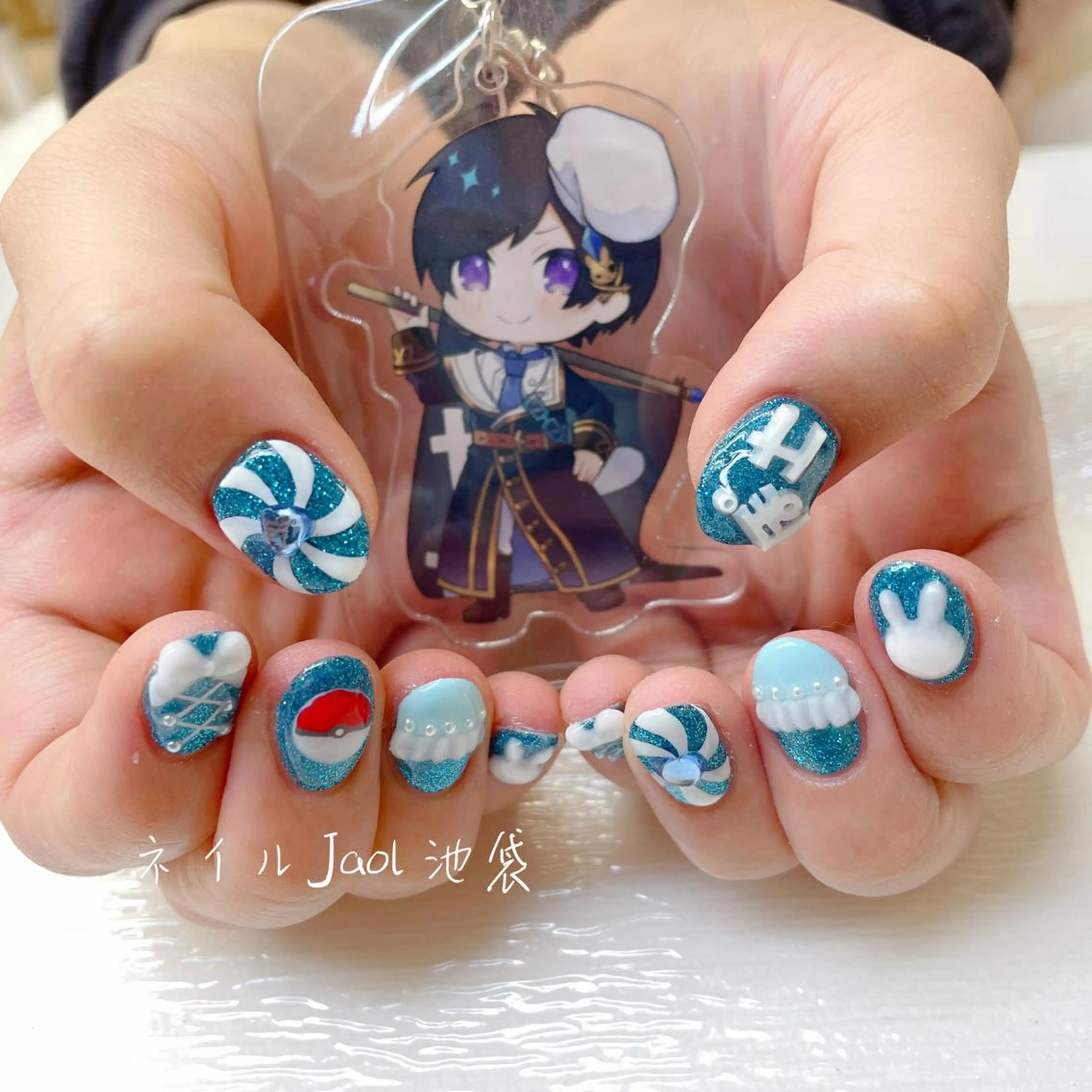 ミディアム nail jaol池袋店所属・ネイルJaol 池袋のネイルデザイン