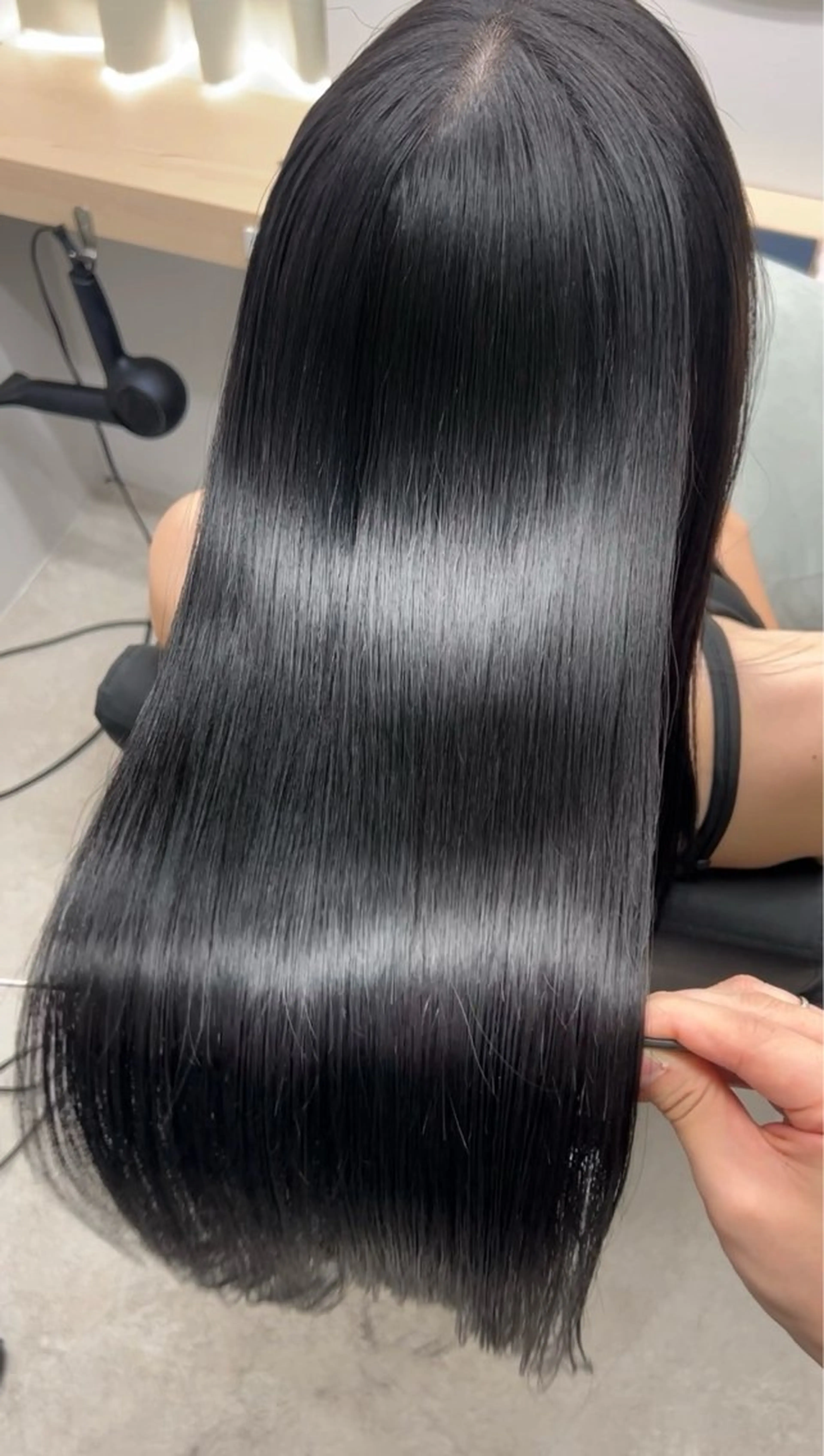 ロング 縮毛矯正 トリートメント 個室　髪質改善サロン　HANARE by youres hair 神楽坂 【はなれ】所属・🌈髪質改善 縮毛矯正特化🌈松田のヘアスタイル