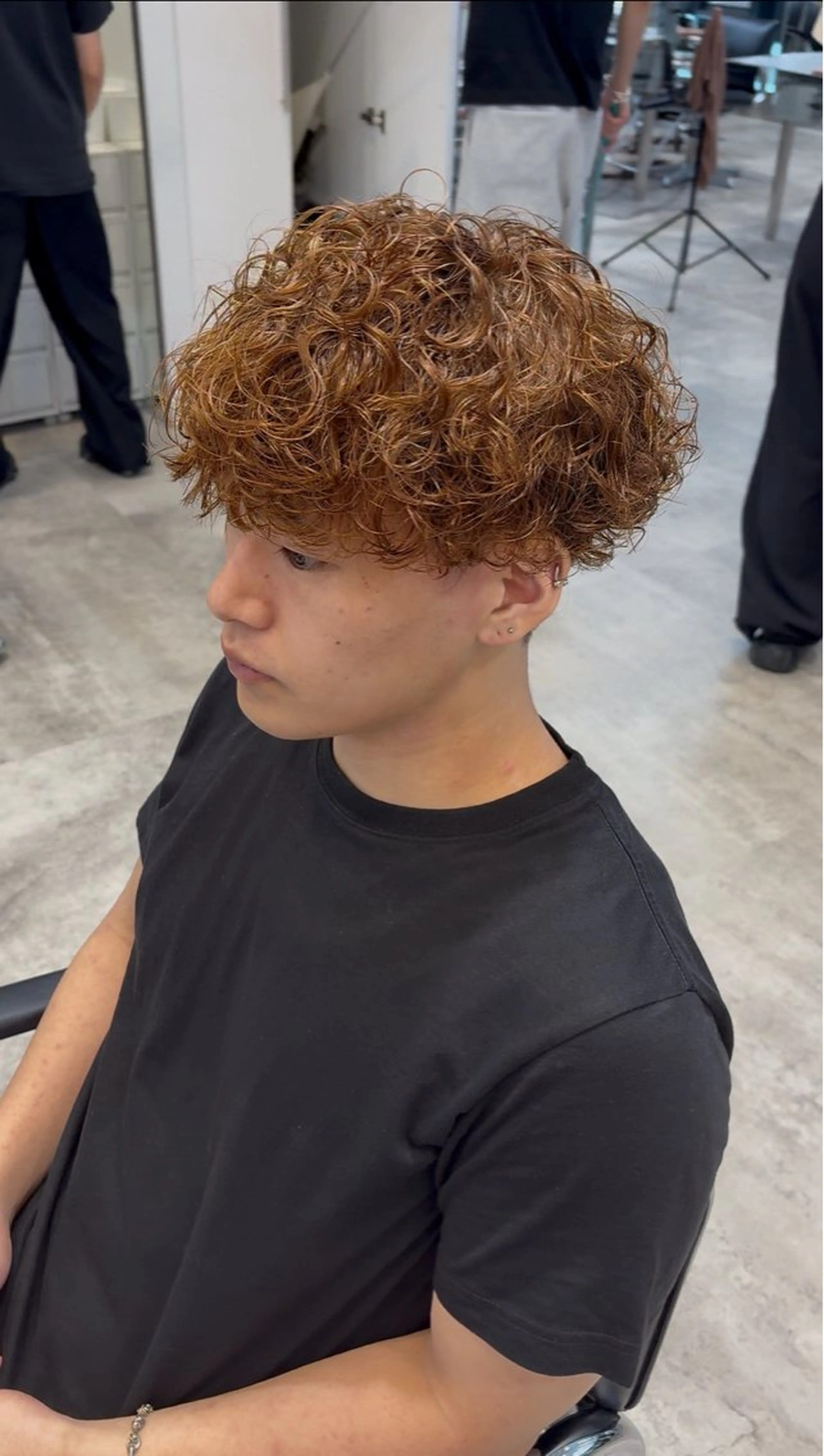 カラー パーマ メンズ カット パーマ fifth 武正 琉生のヘアスタイル